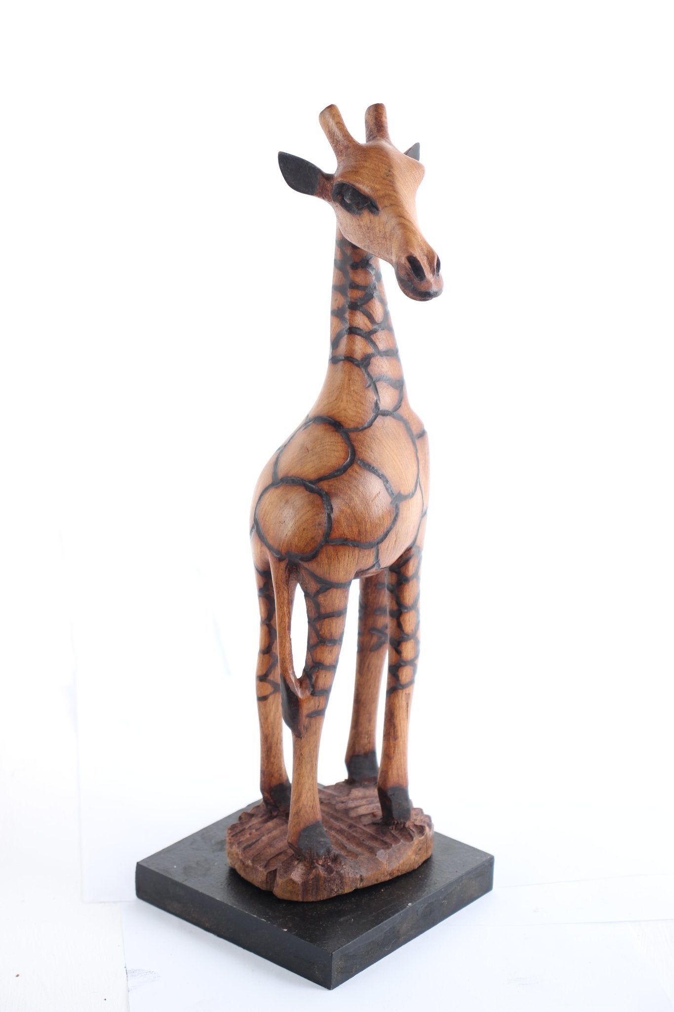 Wooden Giraffes - African Angel Art