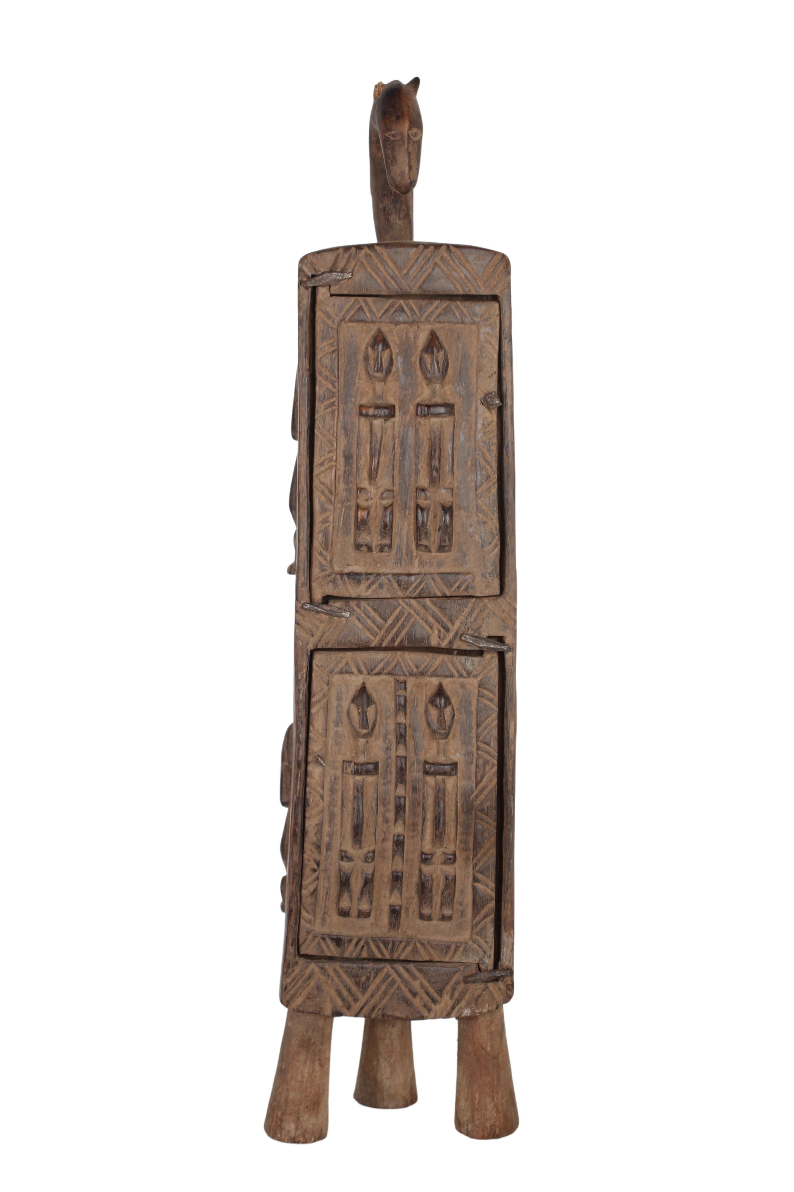 Dogon Tribe Jewelry Box ~25.2" Tall (New 2024)