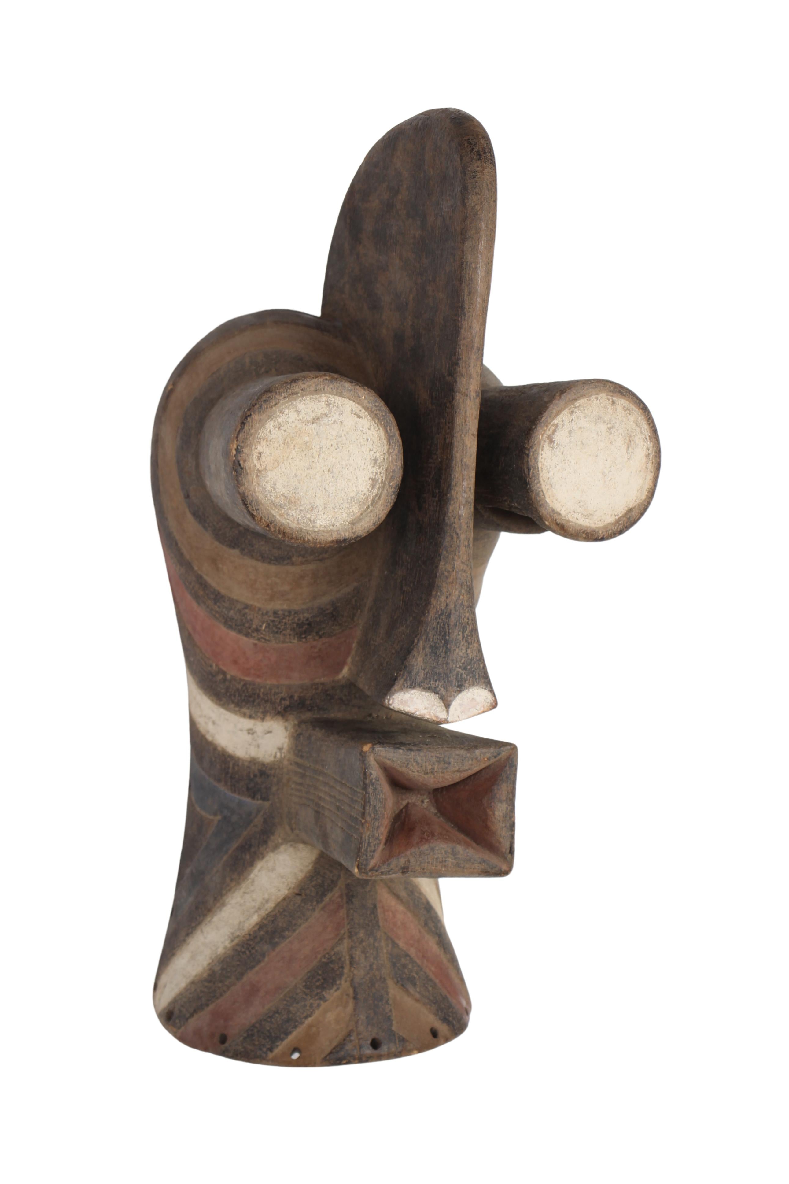 Basongye/Songye Tribe Mask ~24.8" Tall (New 2024) - West African Artifacts