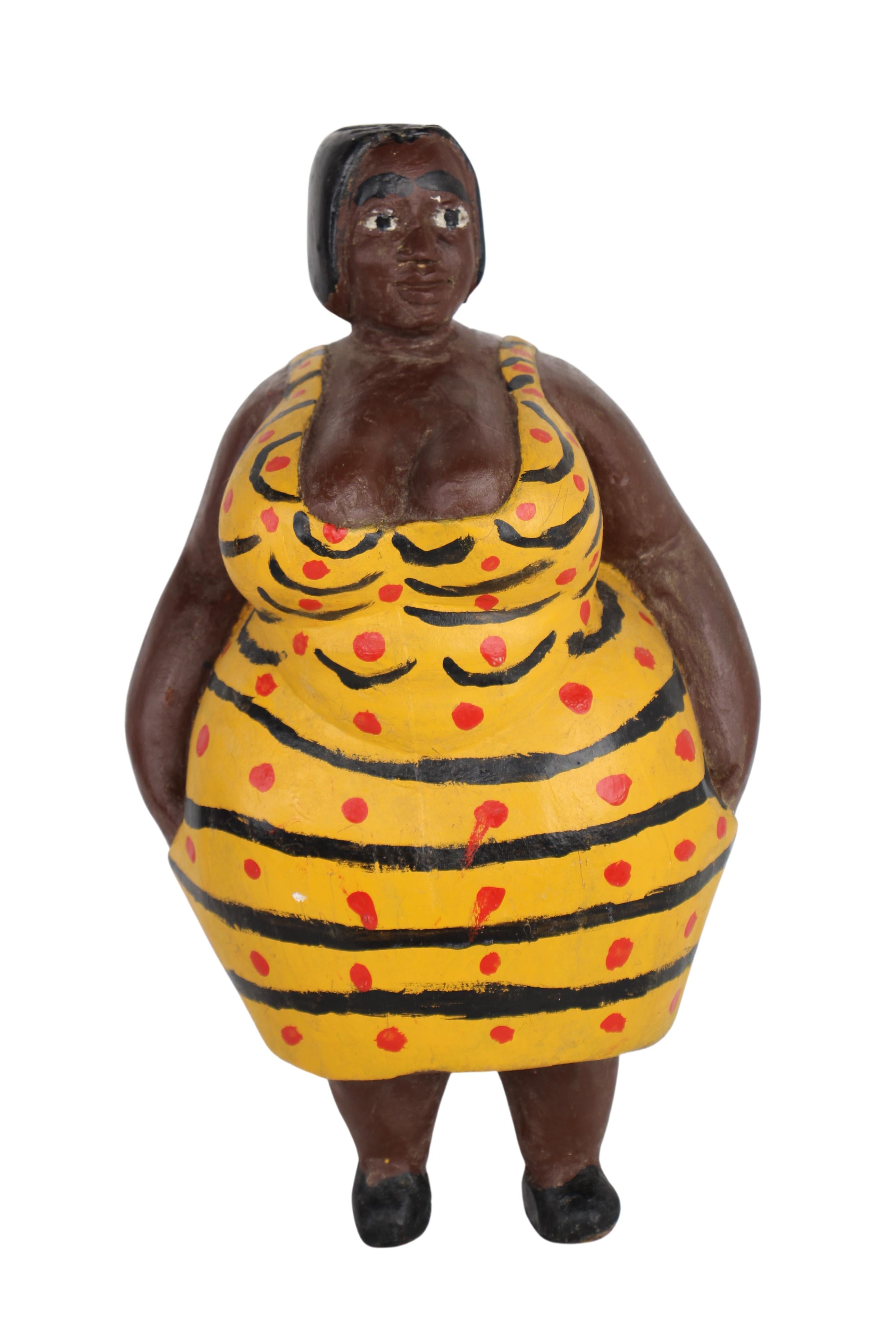 Baule Tribe African Colonial Figures ~15.7" Tall (New 2024)