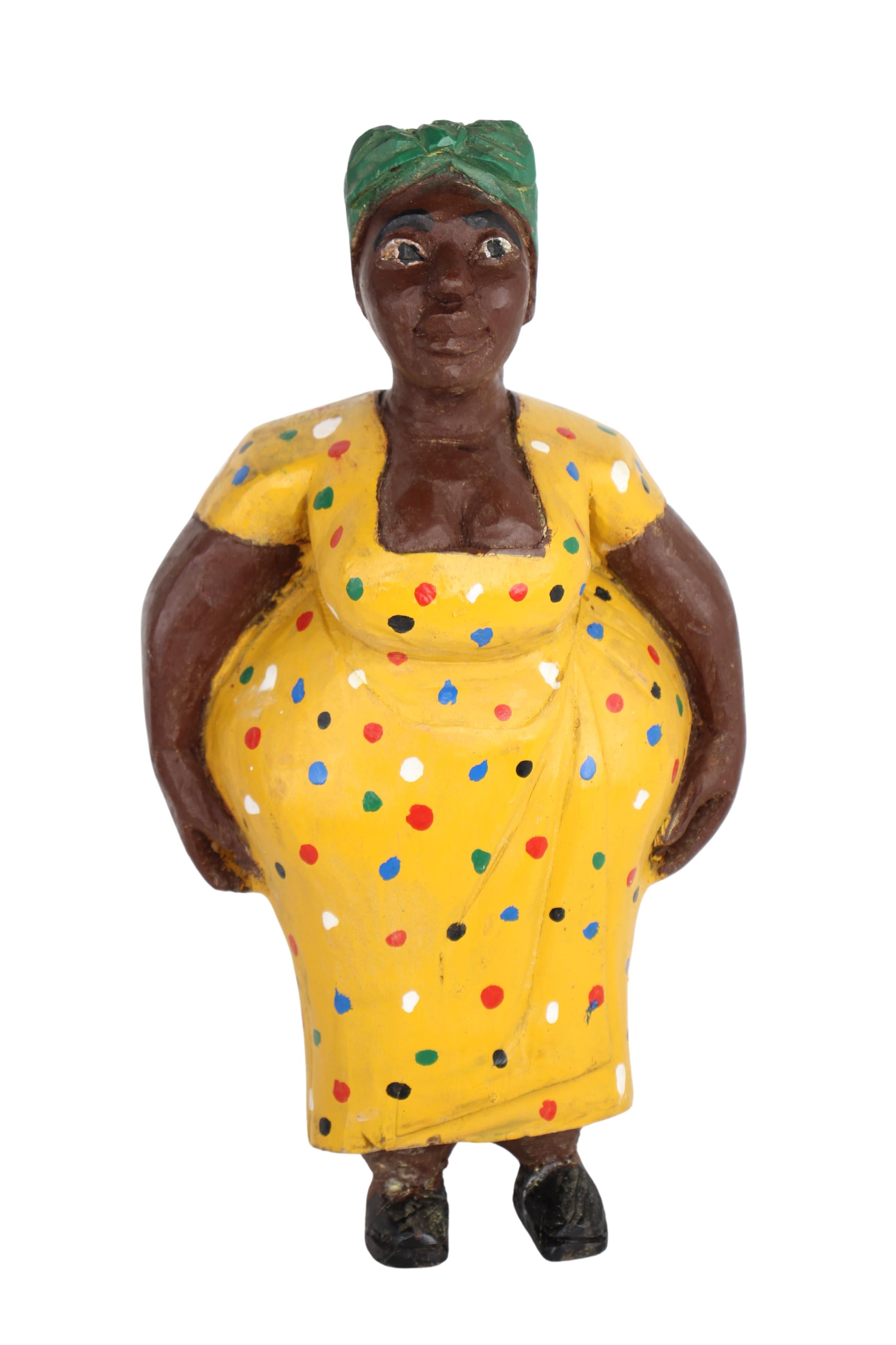 Baule Tribe African Colonial Figures ~16.3" Tall (New 2024)
