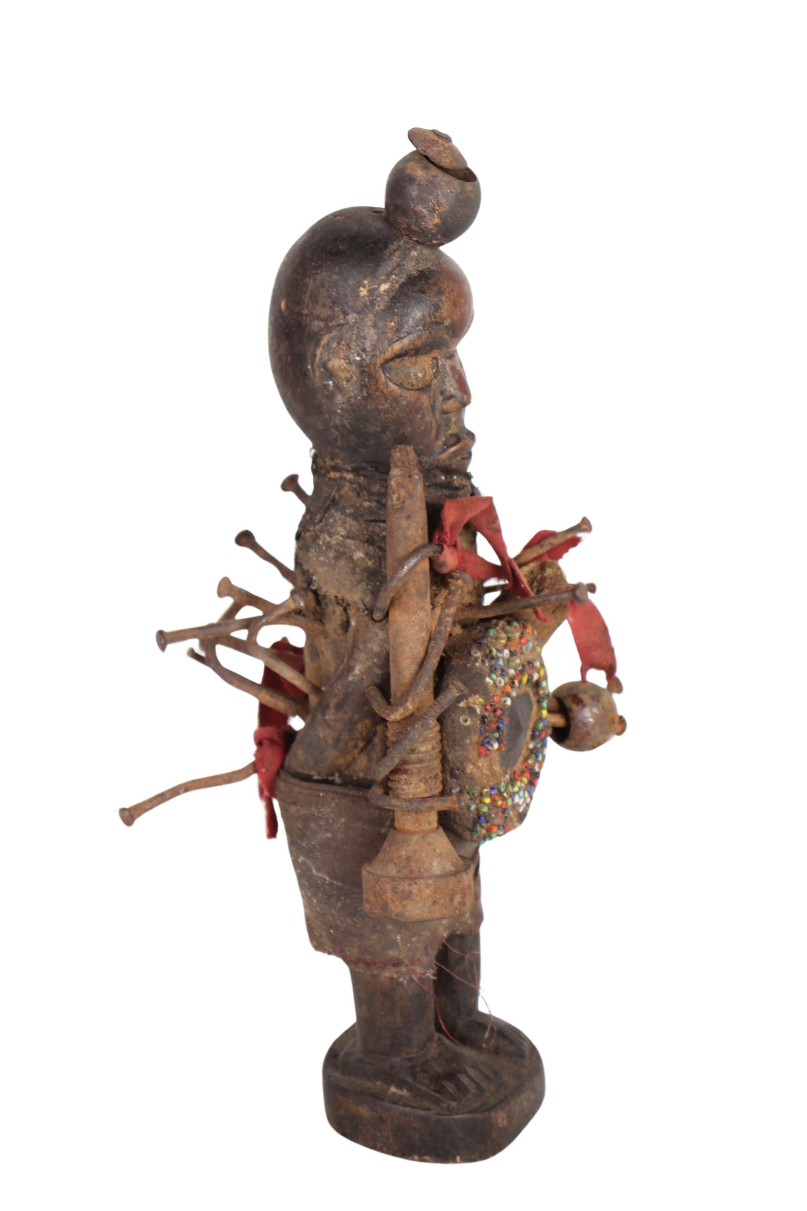 Bakongo Tribe Fetishes ~12.2" Tall (New 2024)
