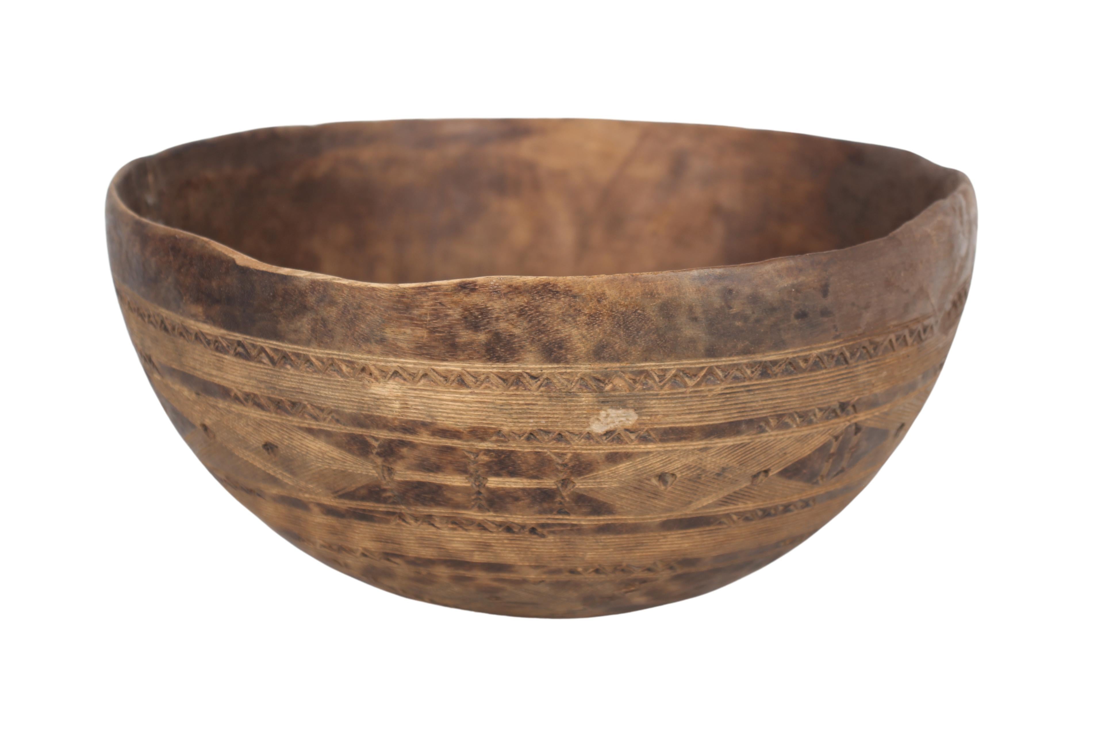 Tuareg Tribe Wooden Bowls ~5.9" Tall (New 2024)