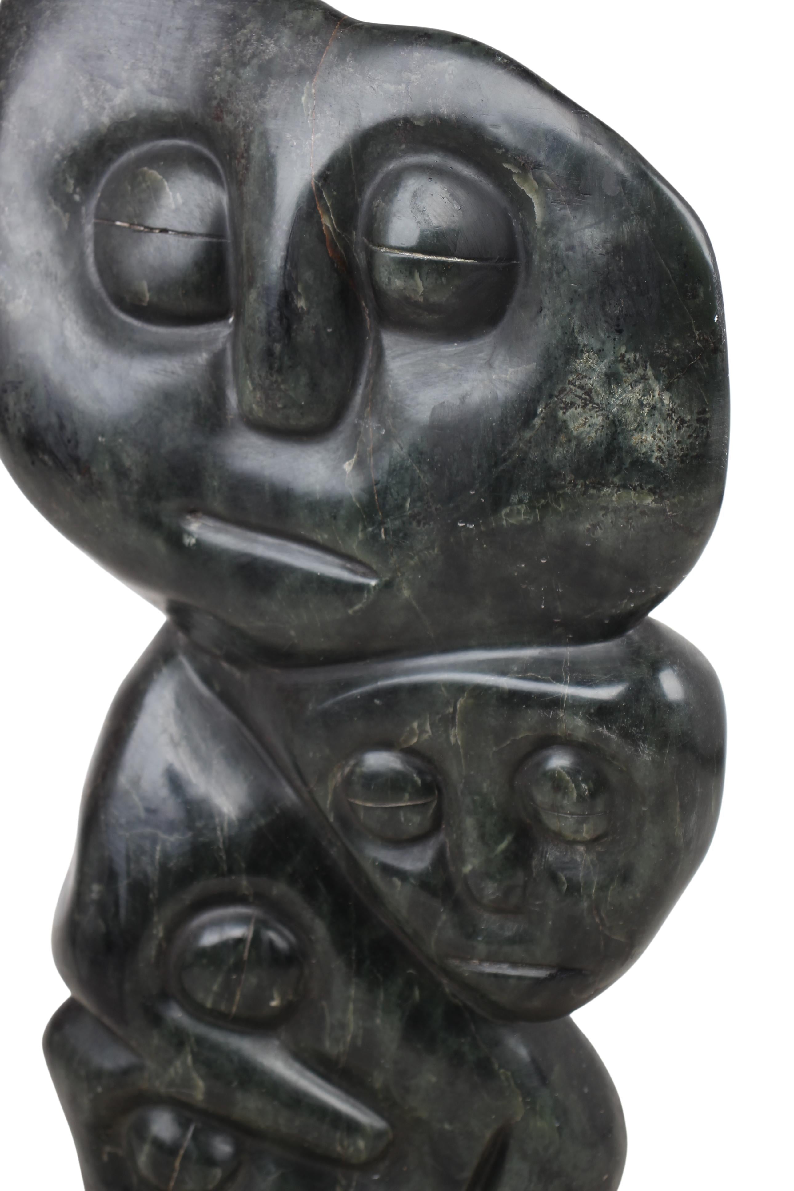 Shona Tribe Springstone Family Tree ~28.3" Tall (New 2024) - Shona Stone