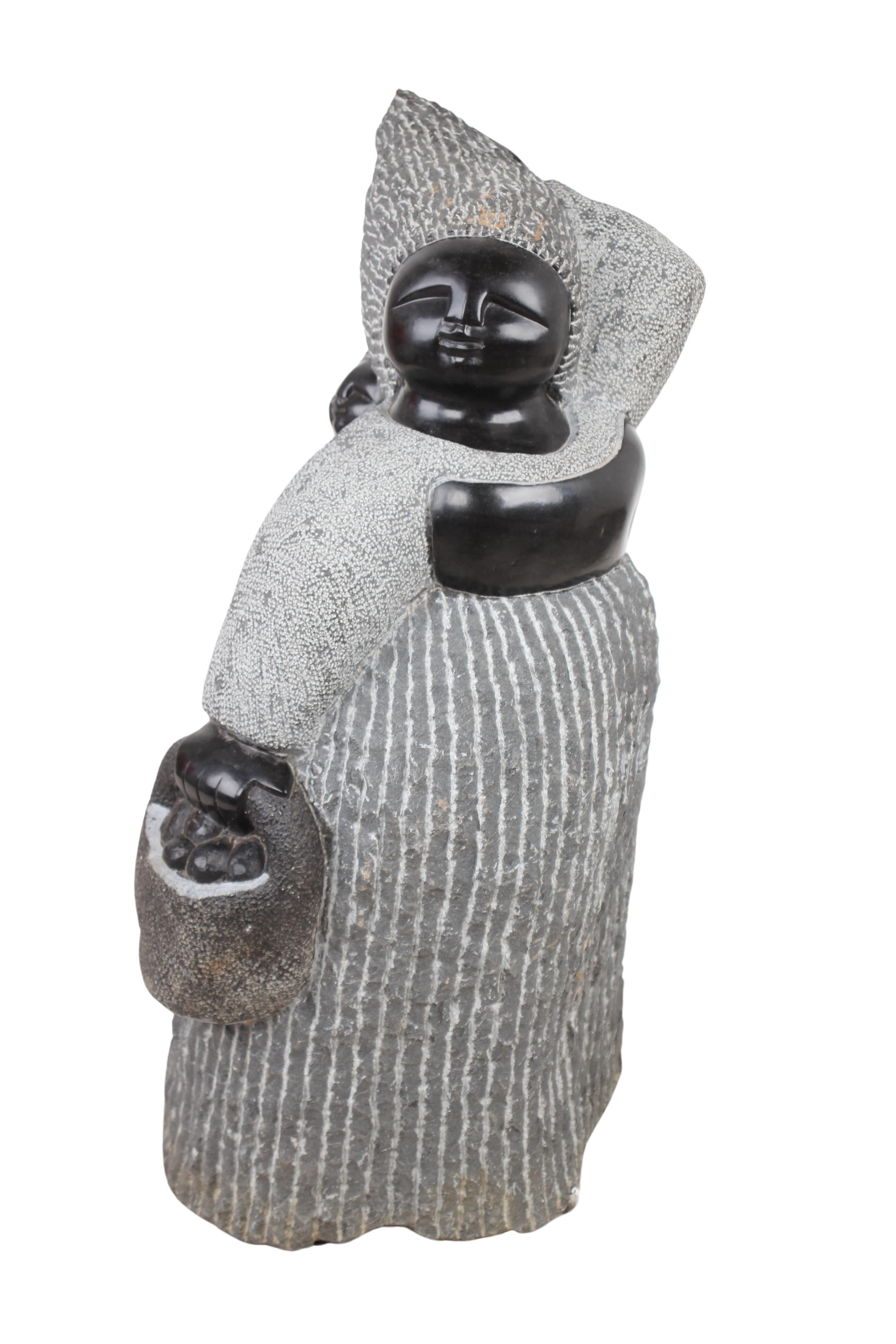 Shona Tribe Springstone Fat Mamas ~24.8" Tall (New 2024)