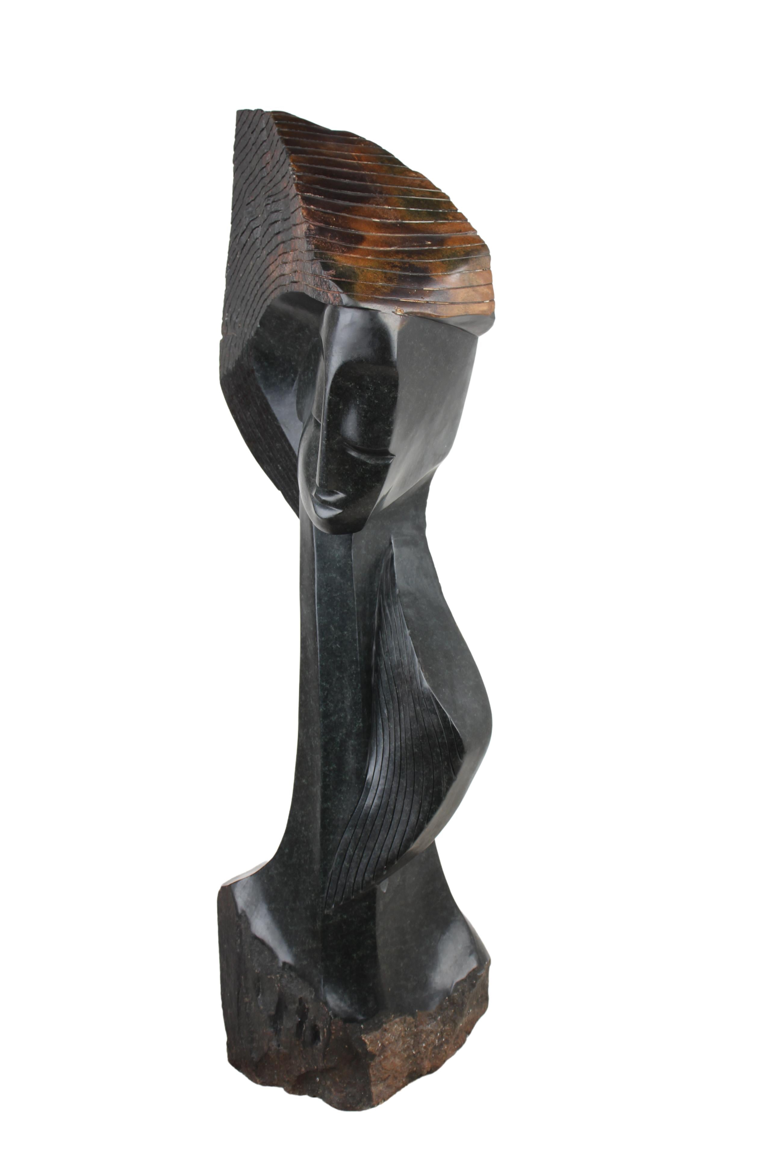 Shona Tribe Springstone Princess ~50.9" Tall (New 2024) - Shona Stone