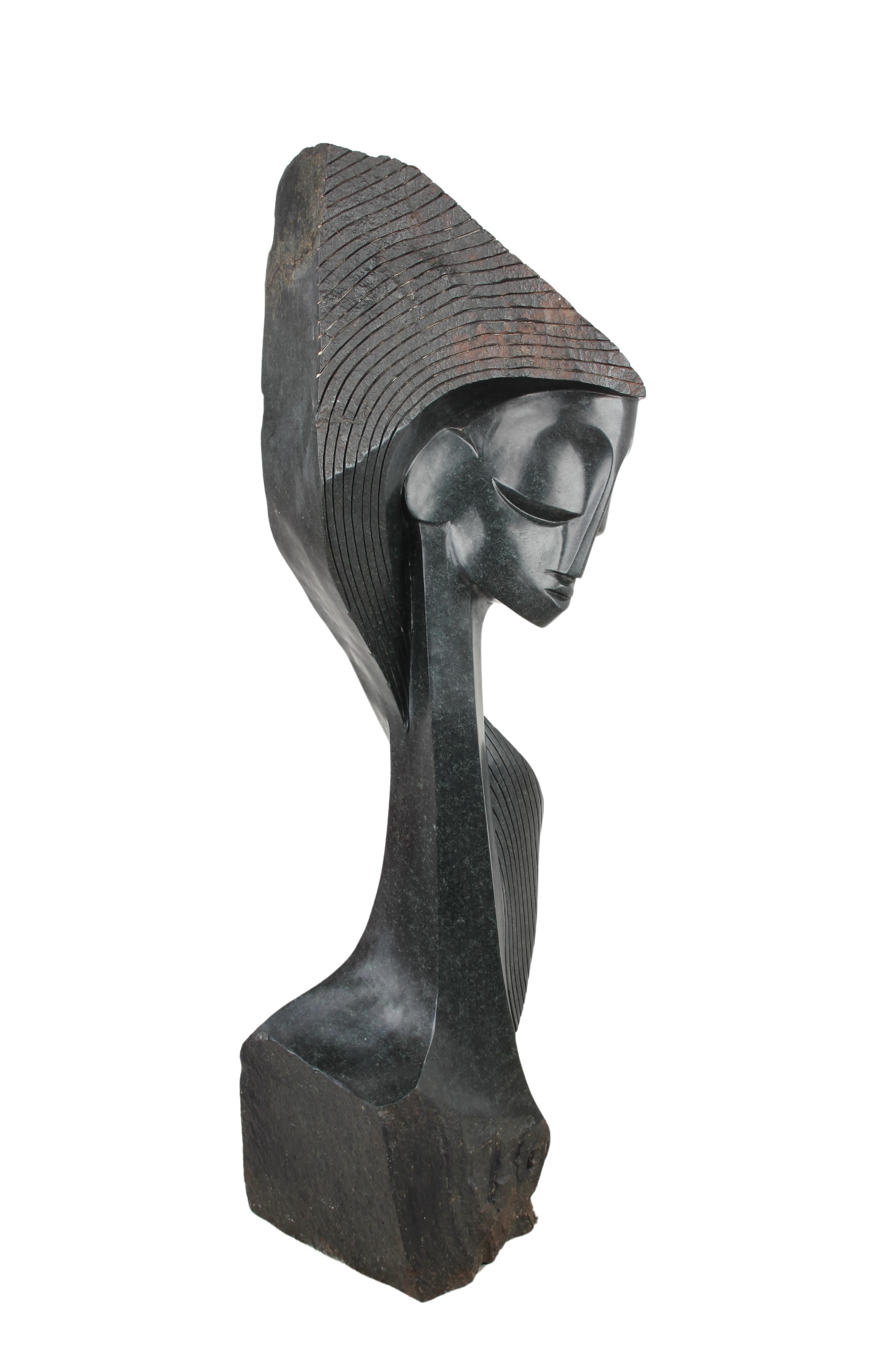 Shona Tribe Springstone Princess ~50.9" Tall (New 2024) - Shona Stone