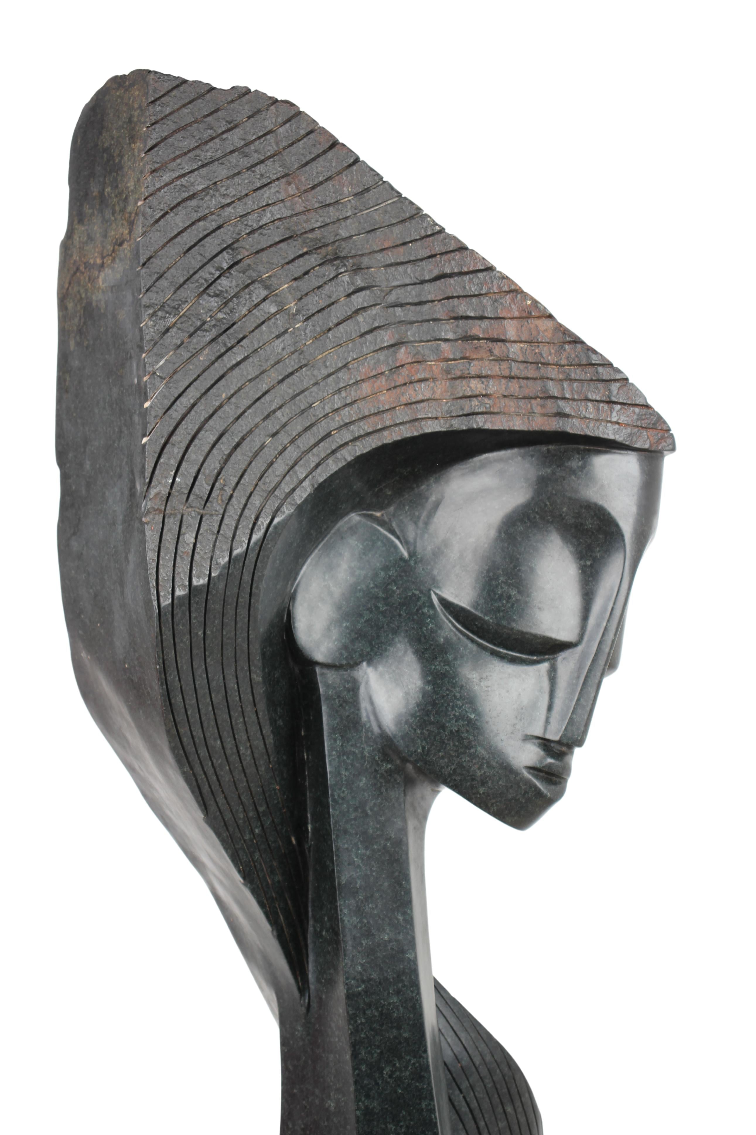 Shona Tribe Springstone Princess ~50.9" Tall (New 2024) - Shona Stone