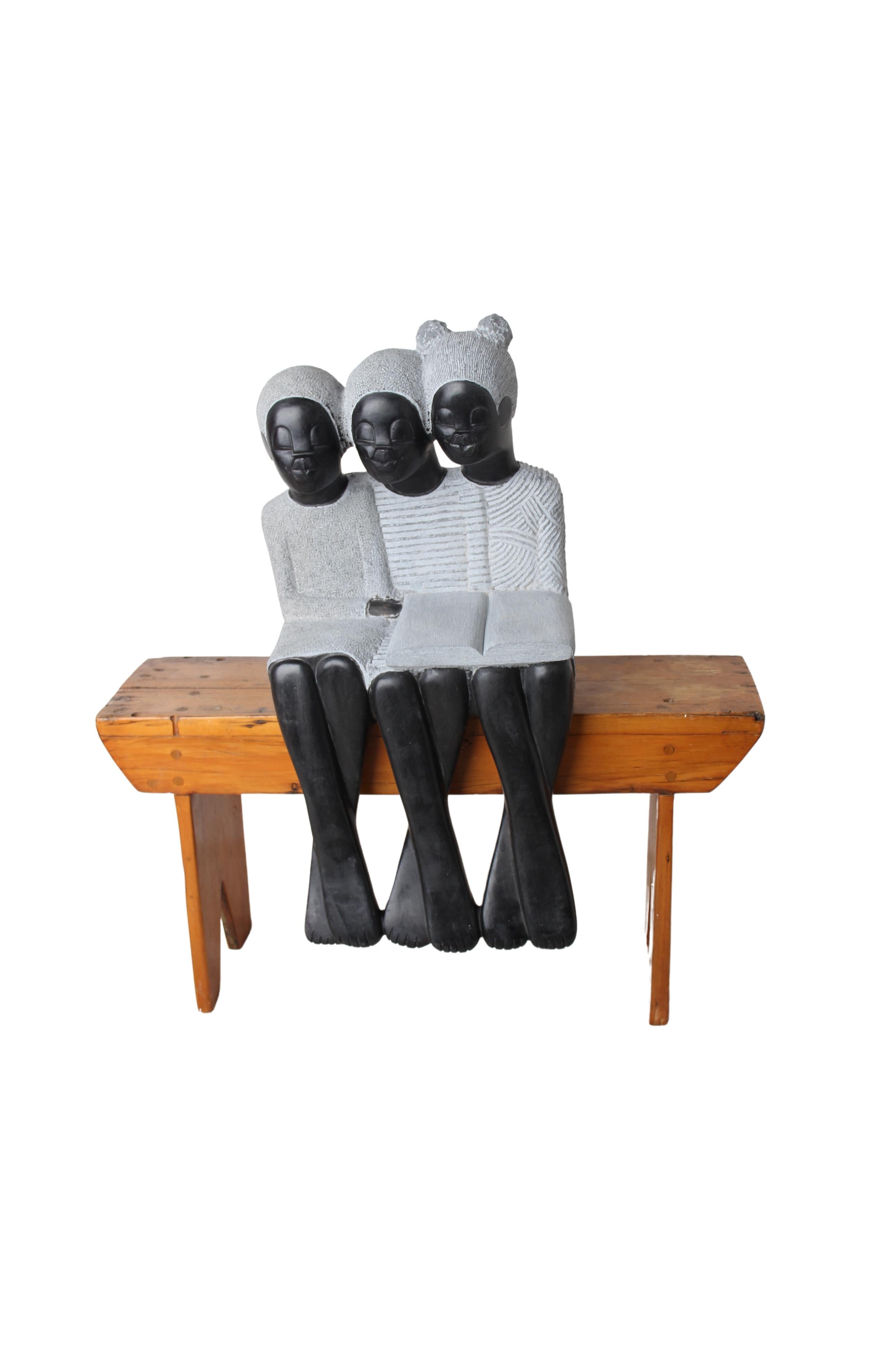 Shona Tribe Springstone Book Readers ~26" Tall (New 2024)