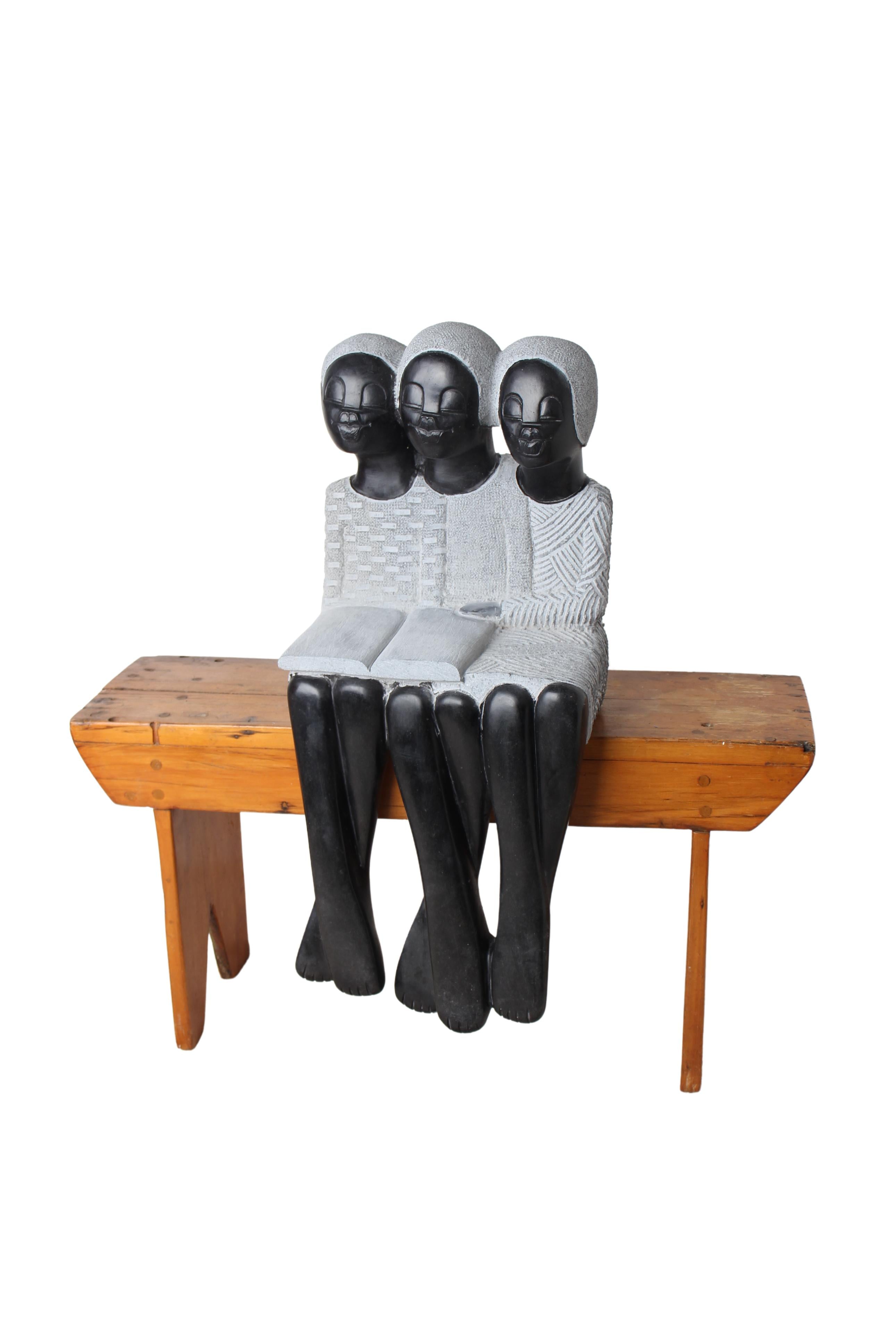 Shona Tribe Springstone Book Readers ~26.8" Tall (New 2024)
