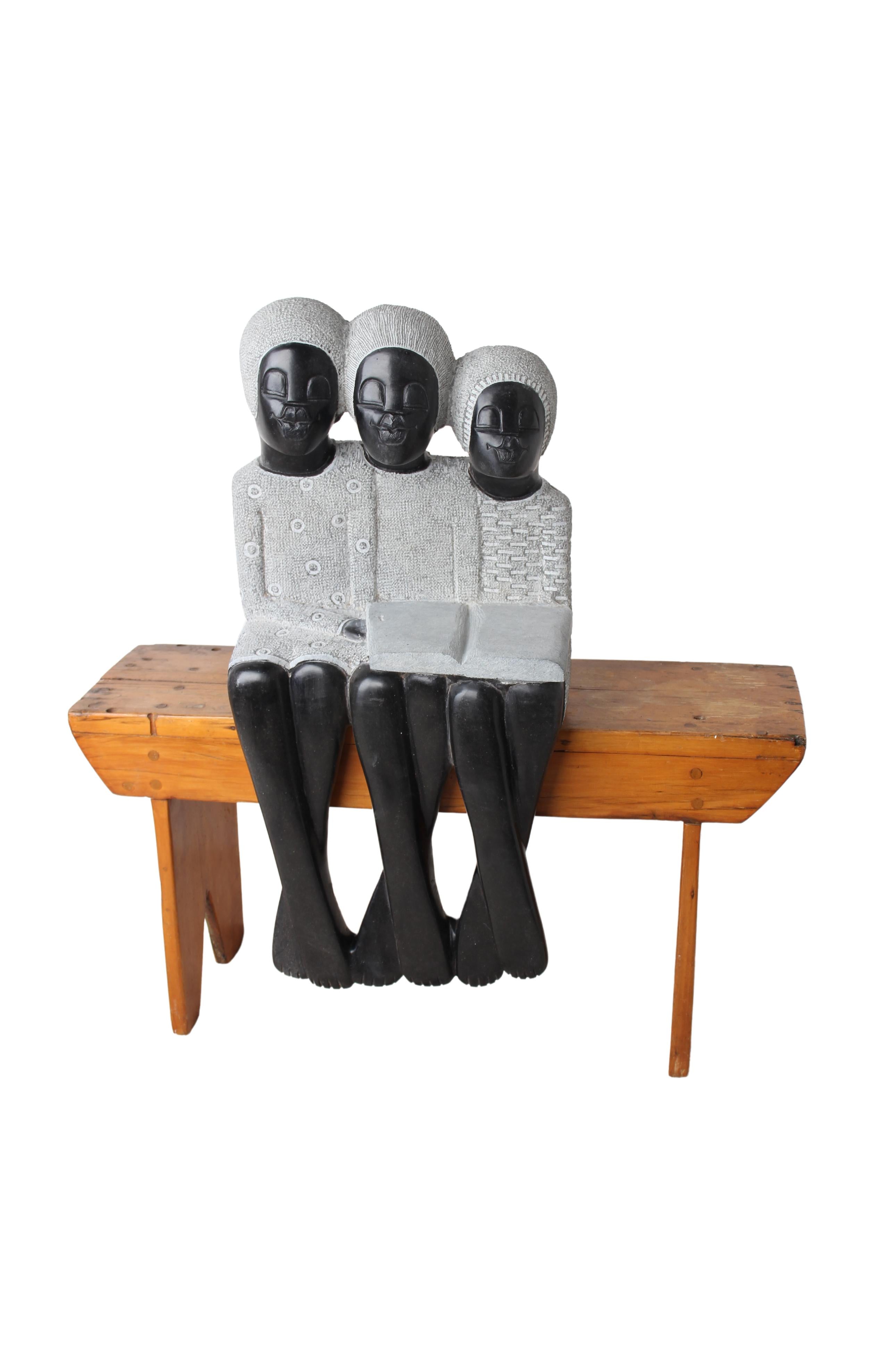 Shona Tribe Springstone Book Readers ~27.2" Tall (New 2024)