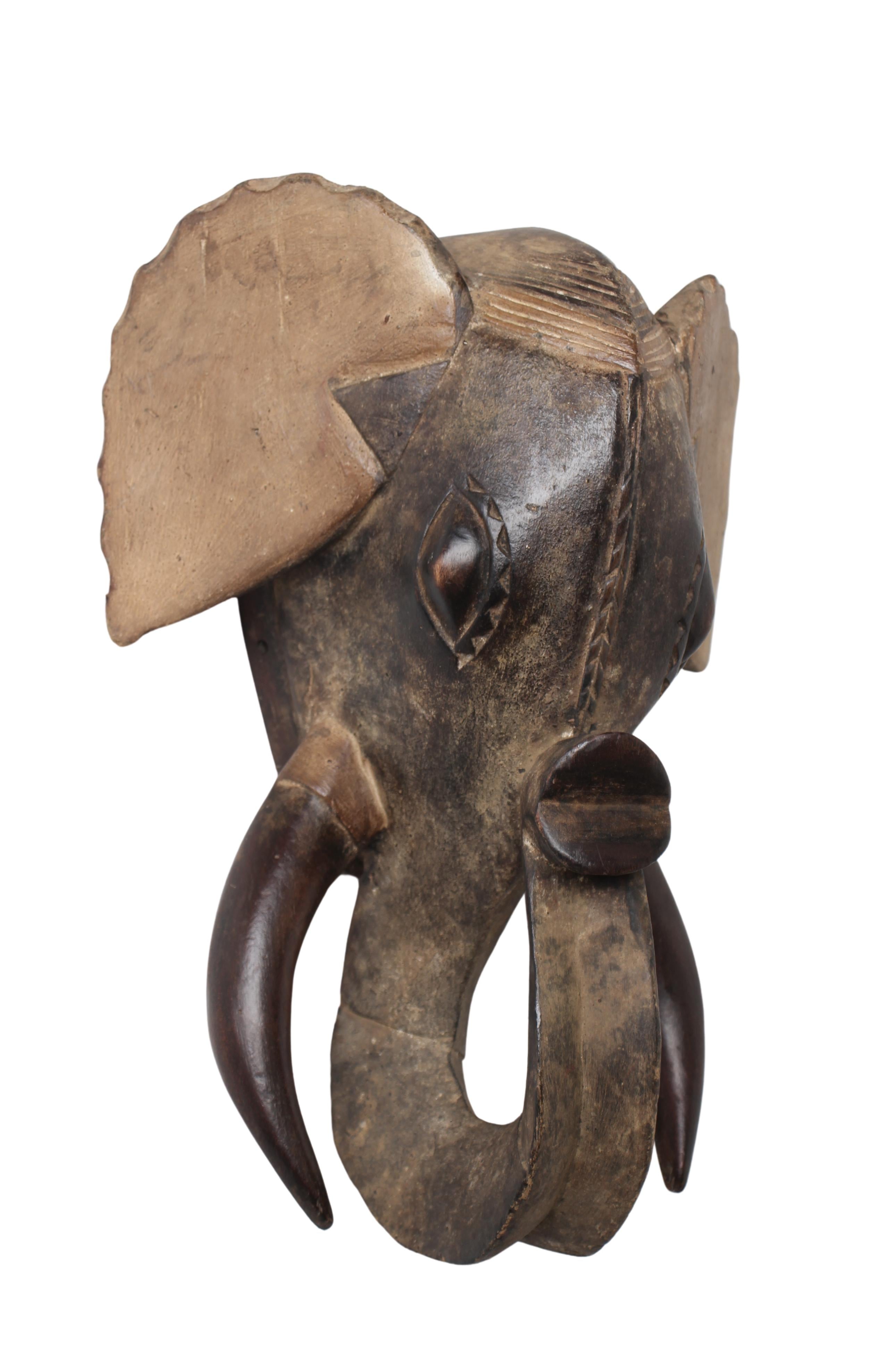 Guro Tribe Masks ~18.1" Tall (New 2024) - West African Artifacts