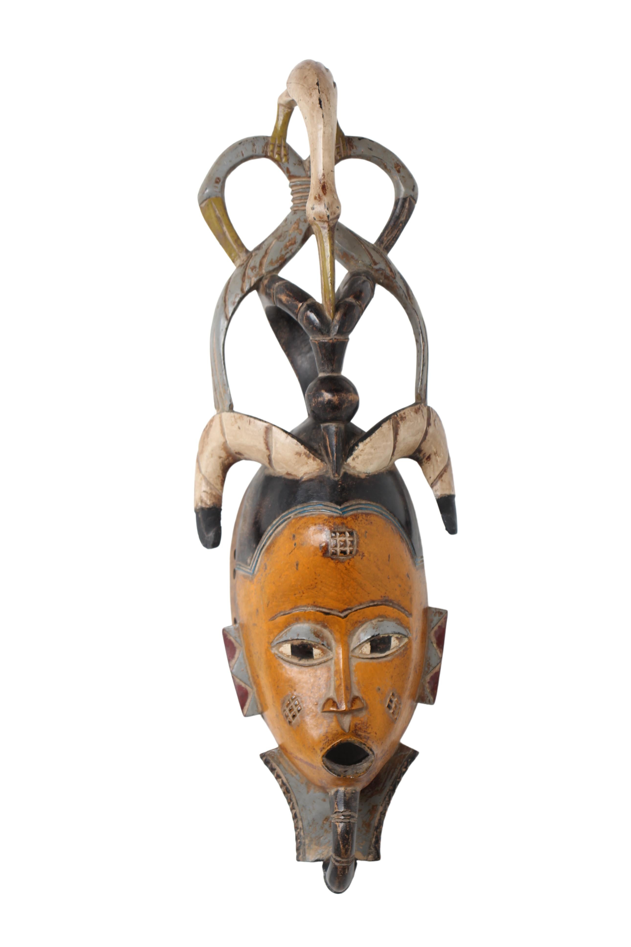 Guro Tribe Mask ~21.7" Tall (New 2024)