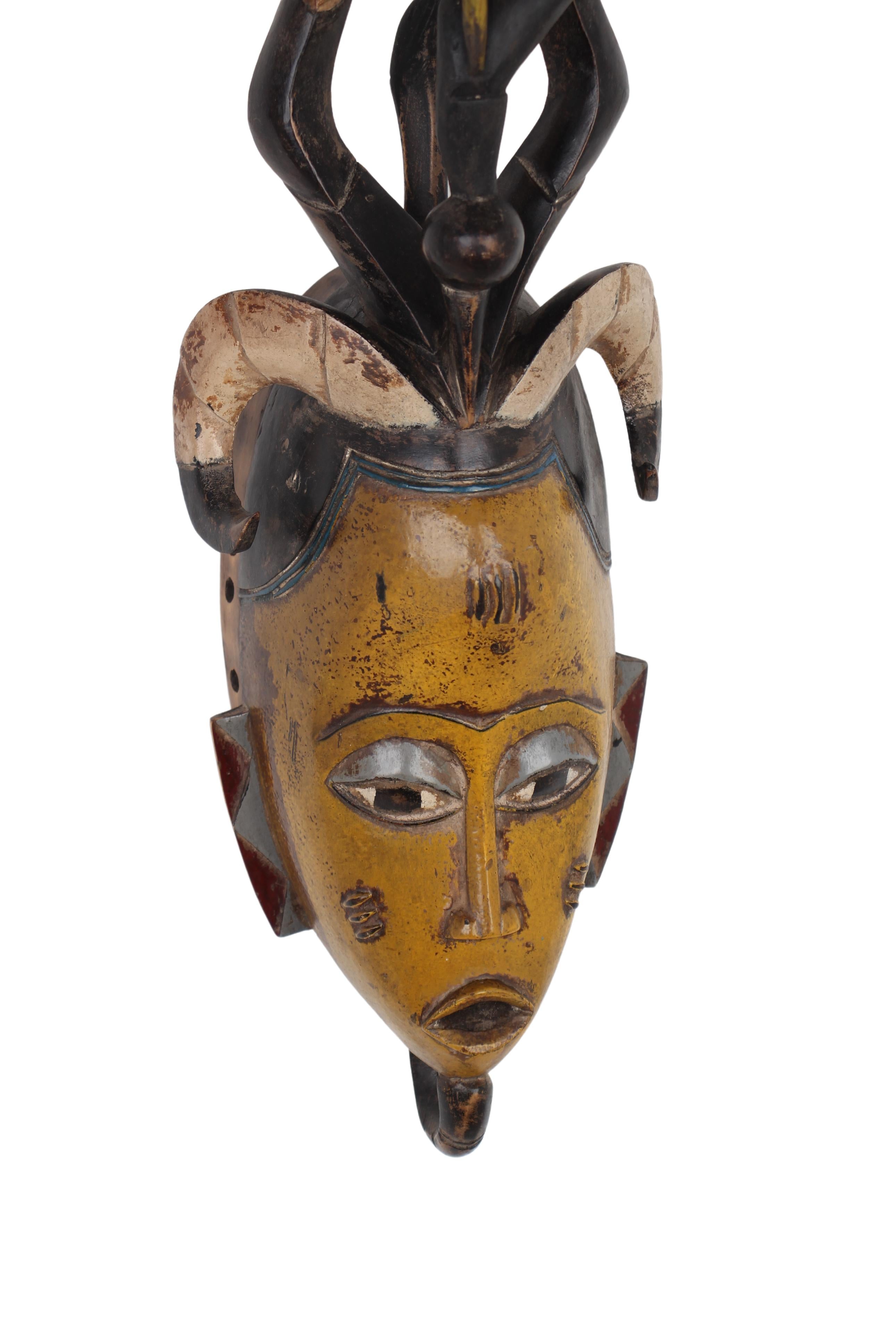 Guro Tribe Mask ~20.5" Tall (New 2024)