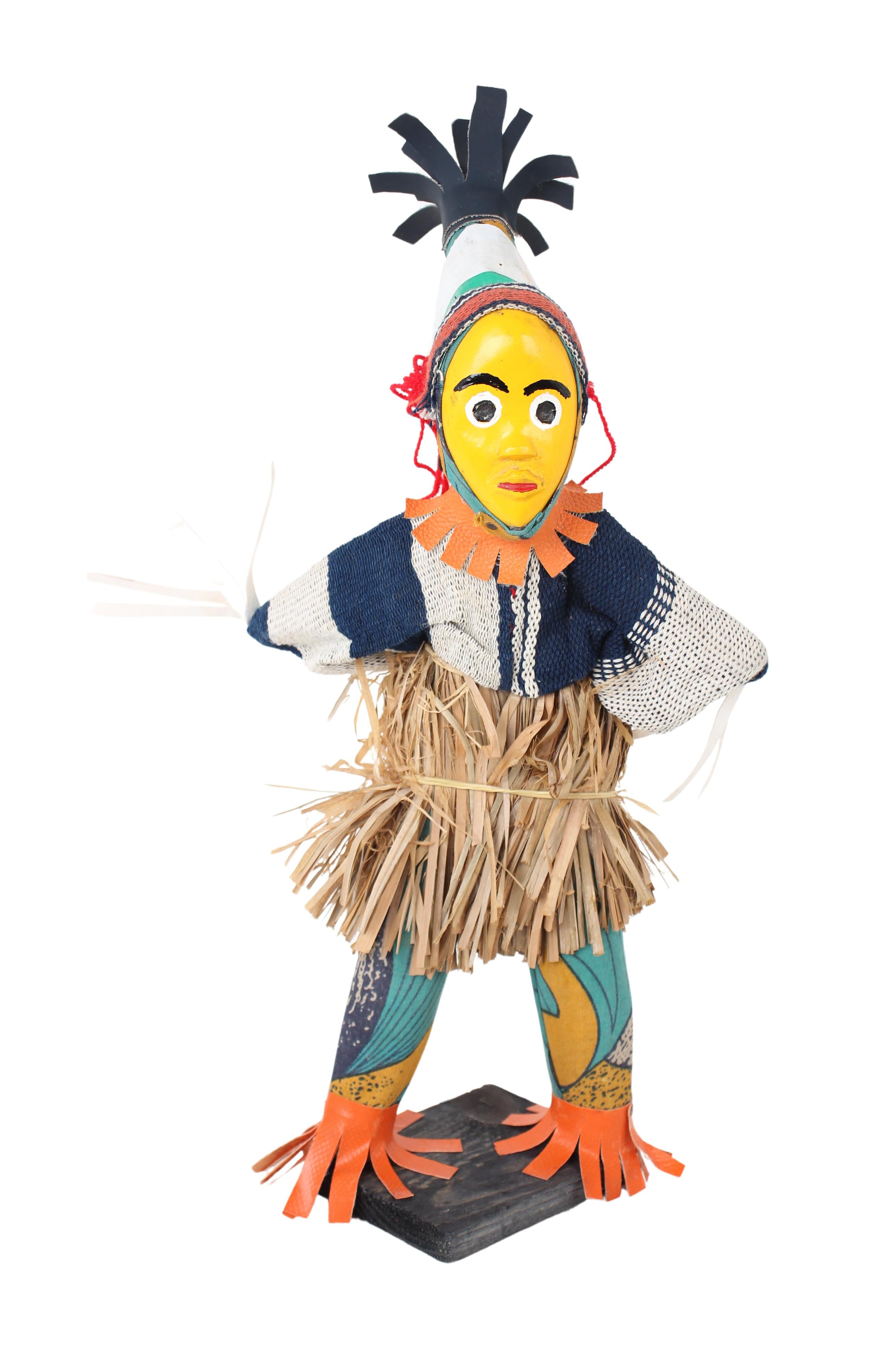 Dan Kran Tribe Dancing Doll Mask ~15" Tall (New 2024)