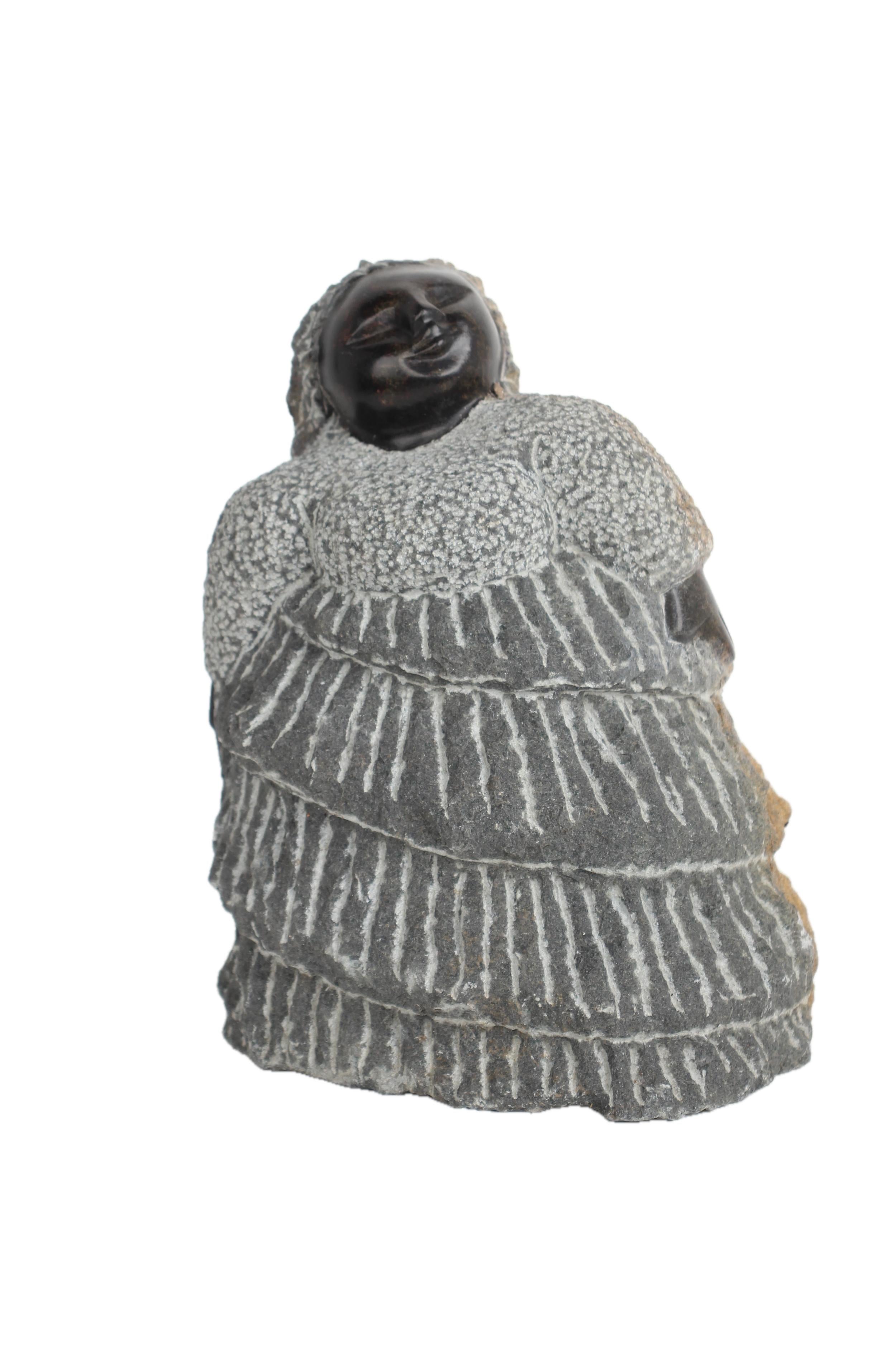 Shona Tribe Springstone Fat Mamas ~9.1" Tall - New 2025