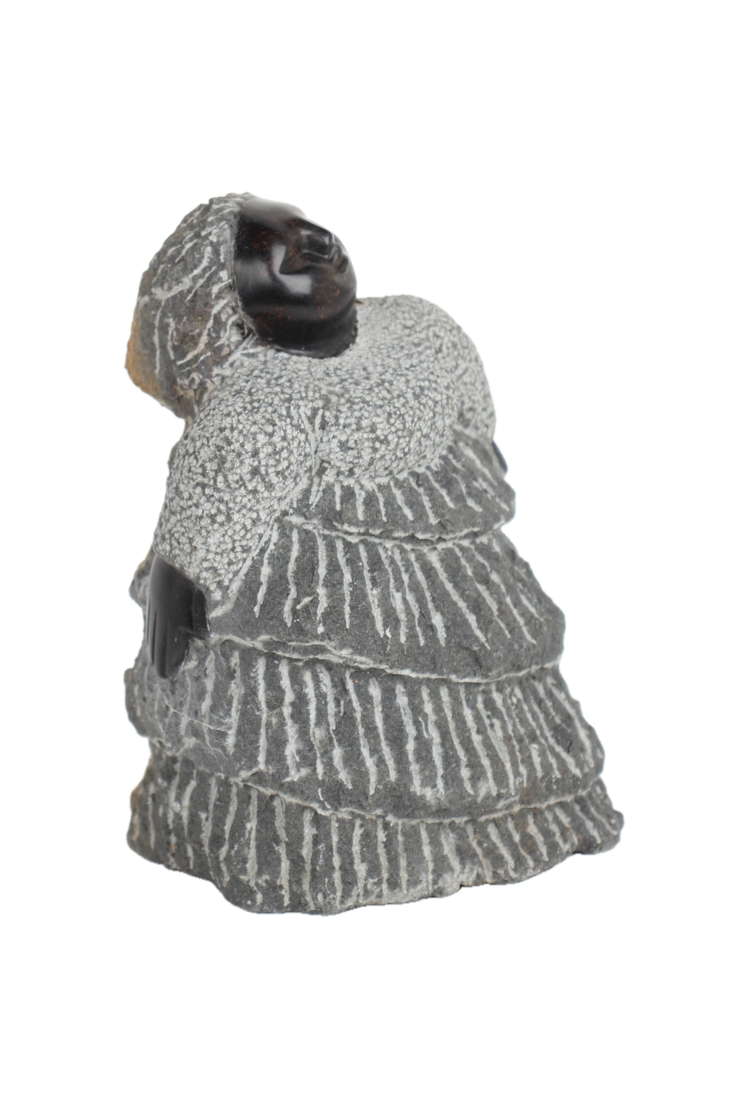 Shona Tribe Springstone Fat Mamas ~9.1" Tall - New 2025