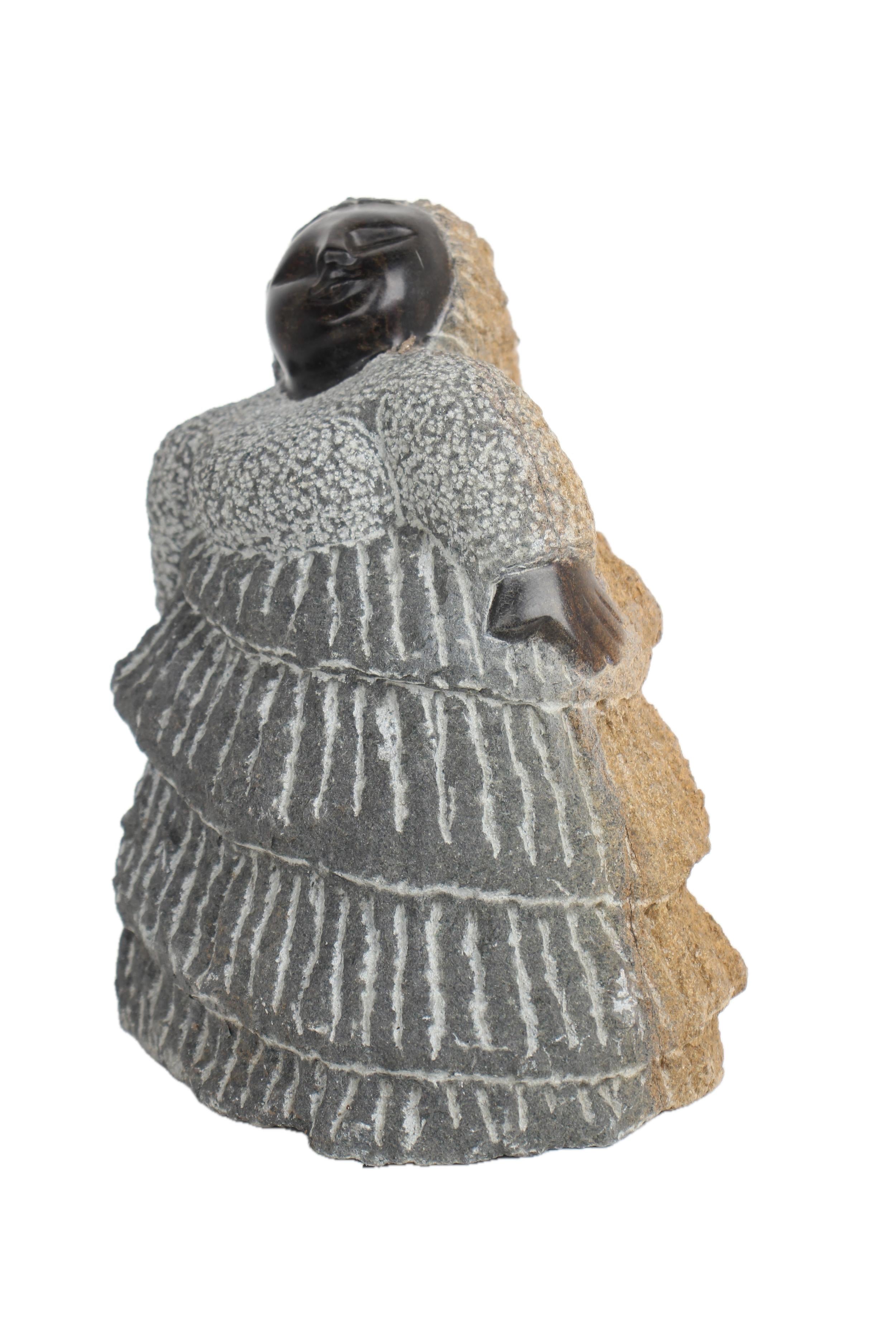 Shona Tribe Springstone Fat Mamas ~9.1" Tall - New 2025 - Shona Stone