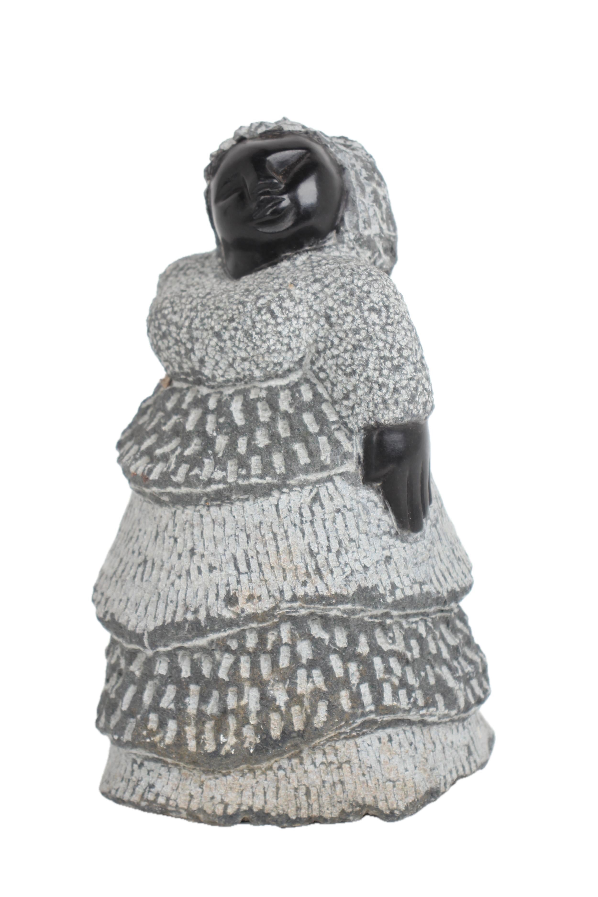 Shona Tribe Springstone Fat Mamas ~9.4" Tall - New 2025 - Shona Stone