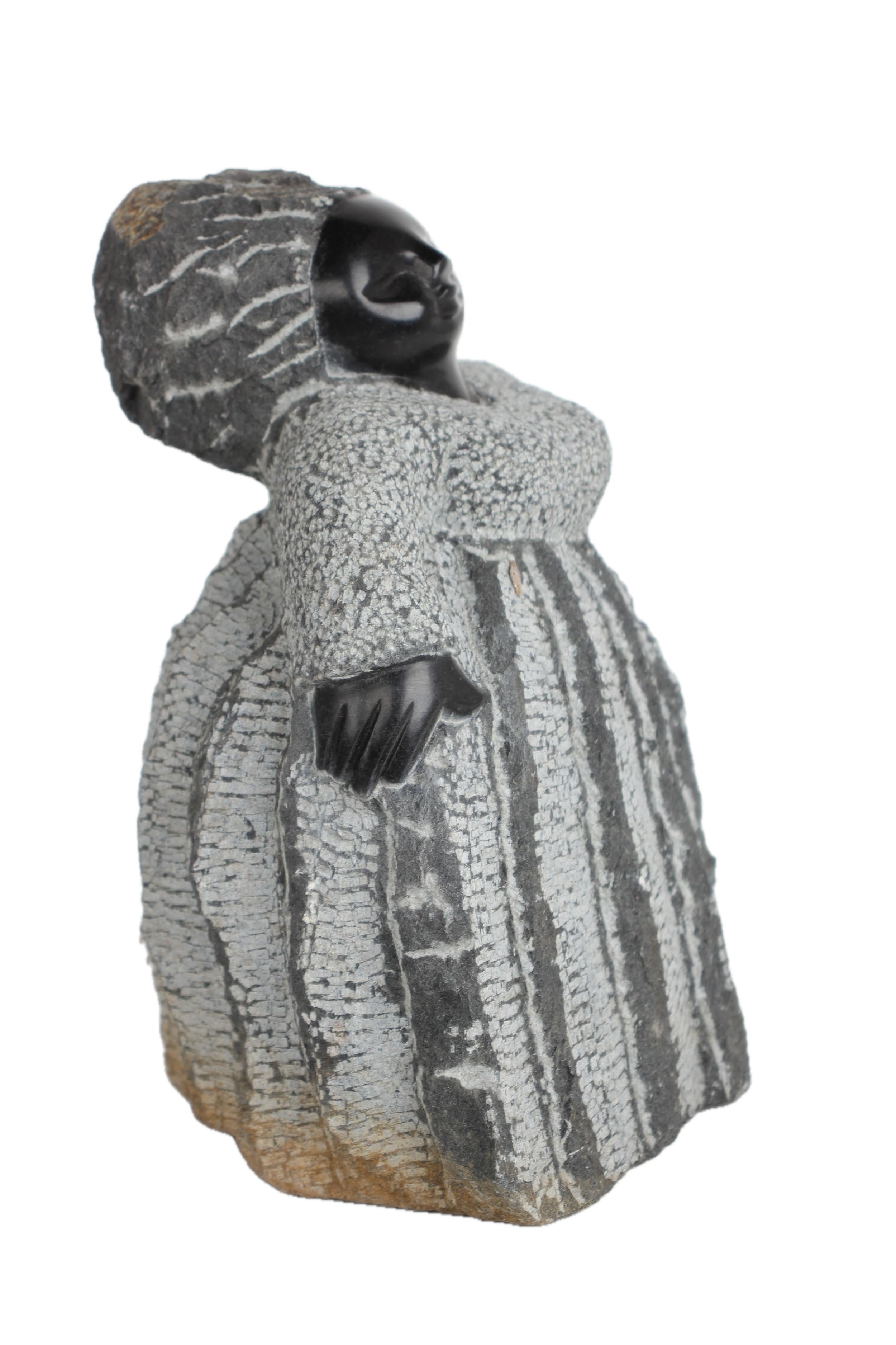 Shona Tribe Springstone Fat Mamas ~9.8" Tall - New 2025