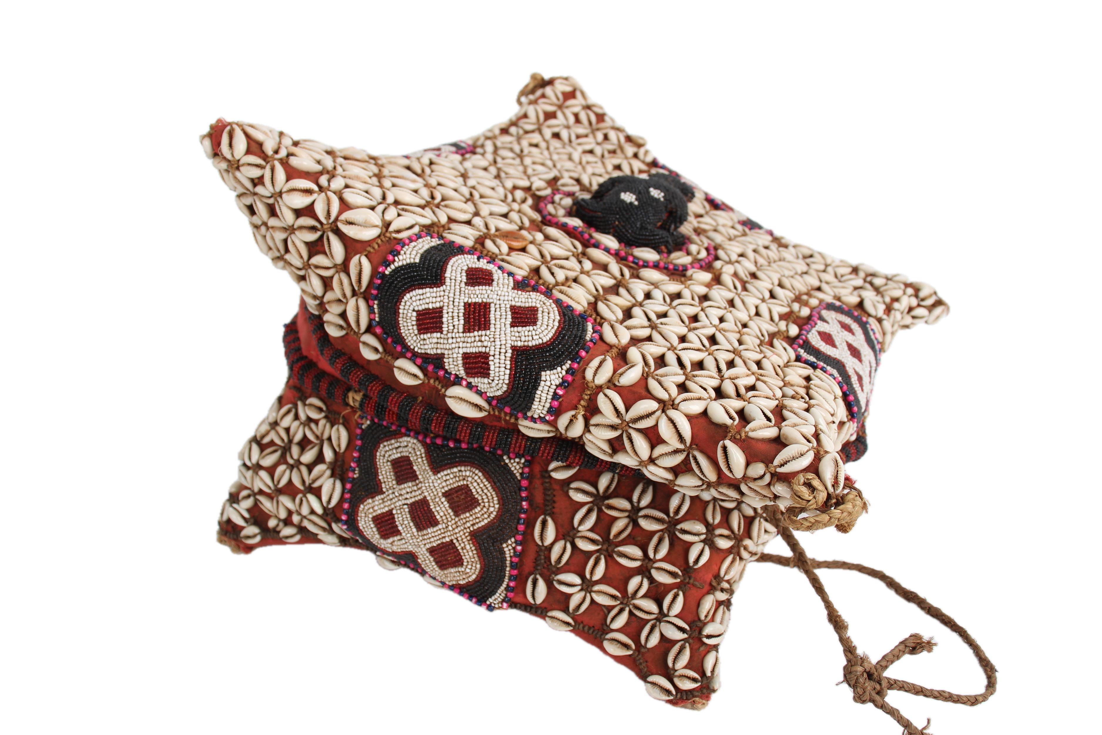 Kuba/Bakuba Tribe Beaded Artifacts ~7.5" Tall - New 2025 - Beaded Artifacts