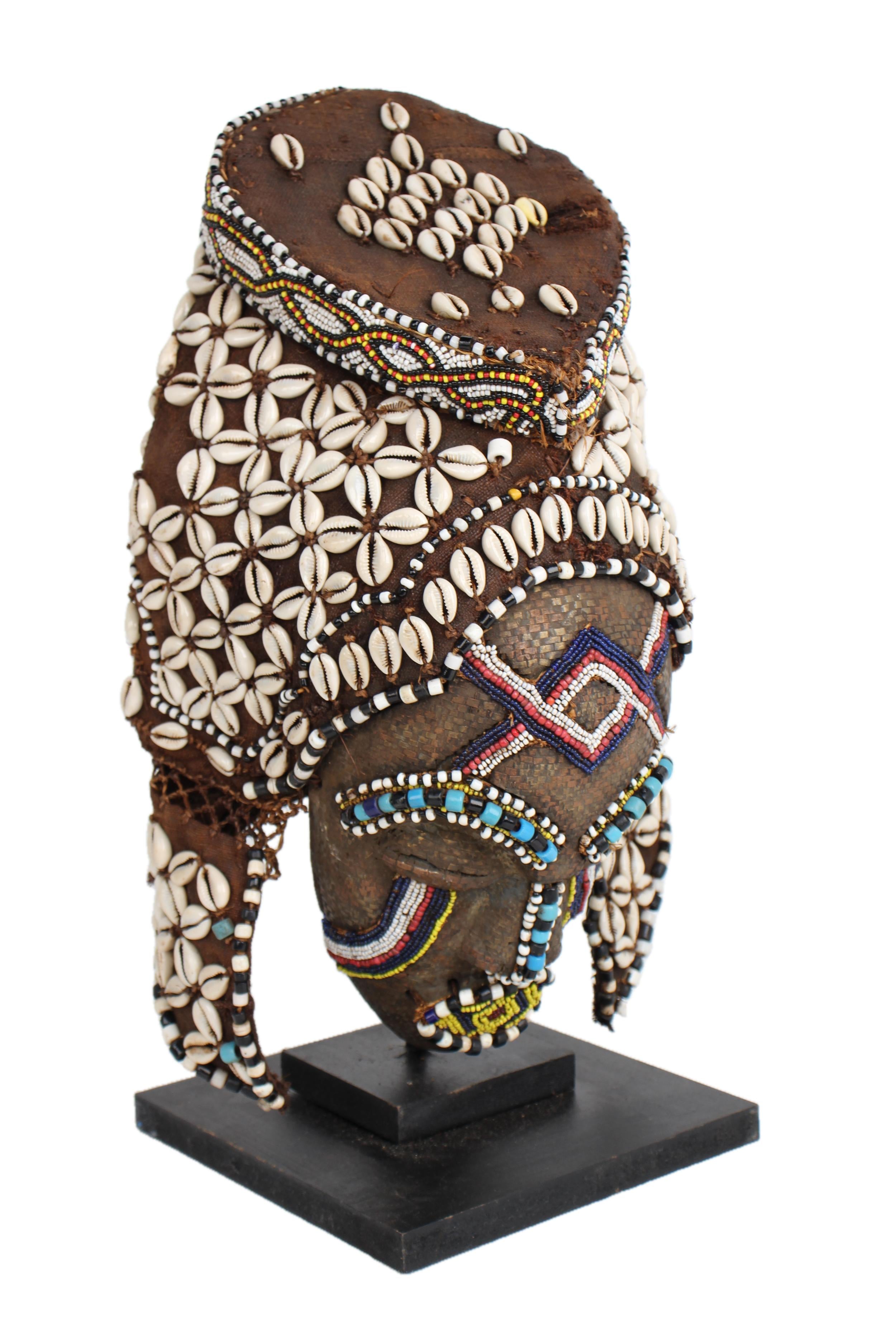 Kuba/Bakuba Tribe Mask ~19.3" Tall - New 2025