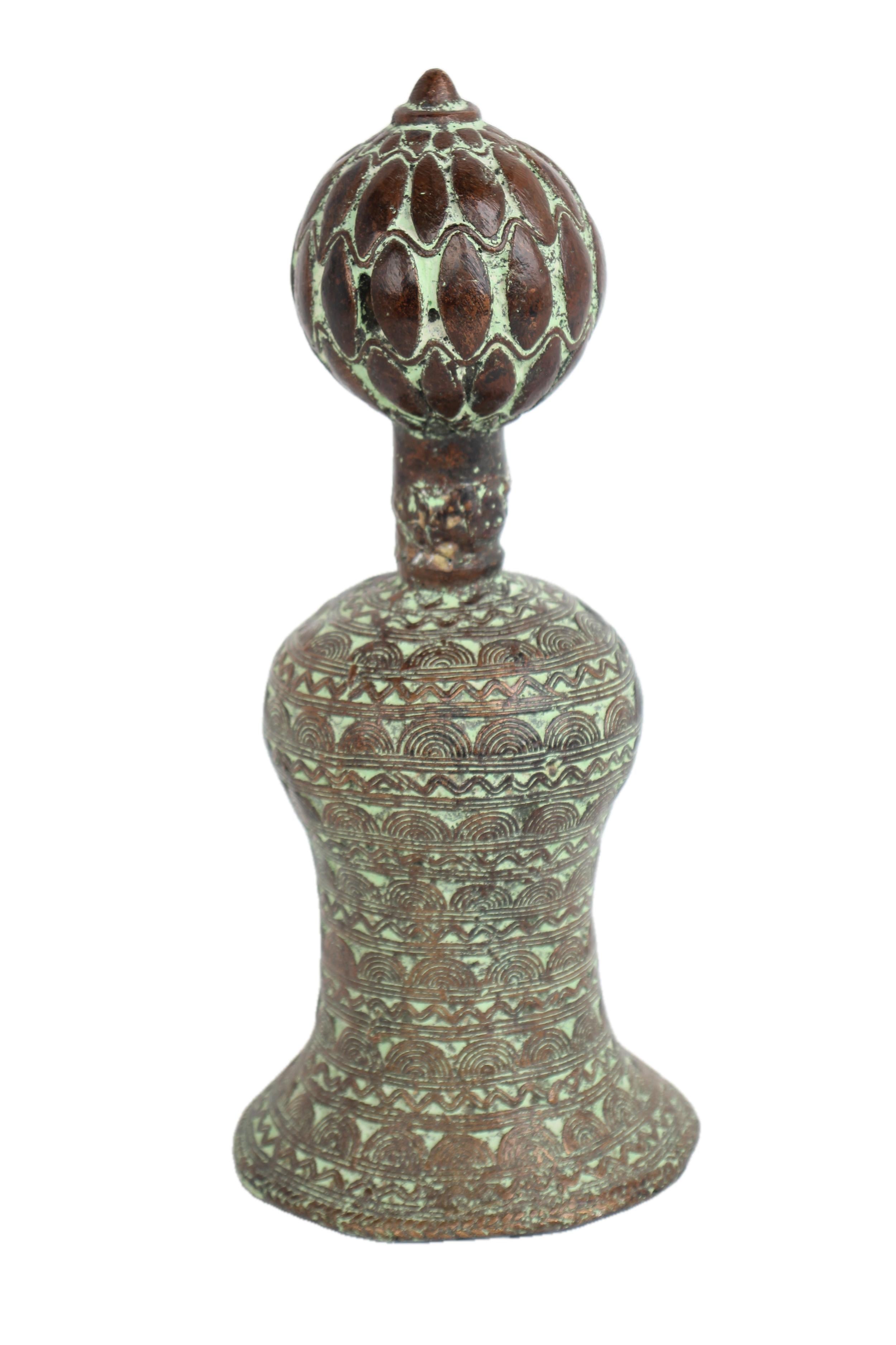 Sao/Kotoko Tribe Bronze Bell ~13.0" Tall - New 2025