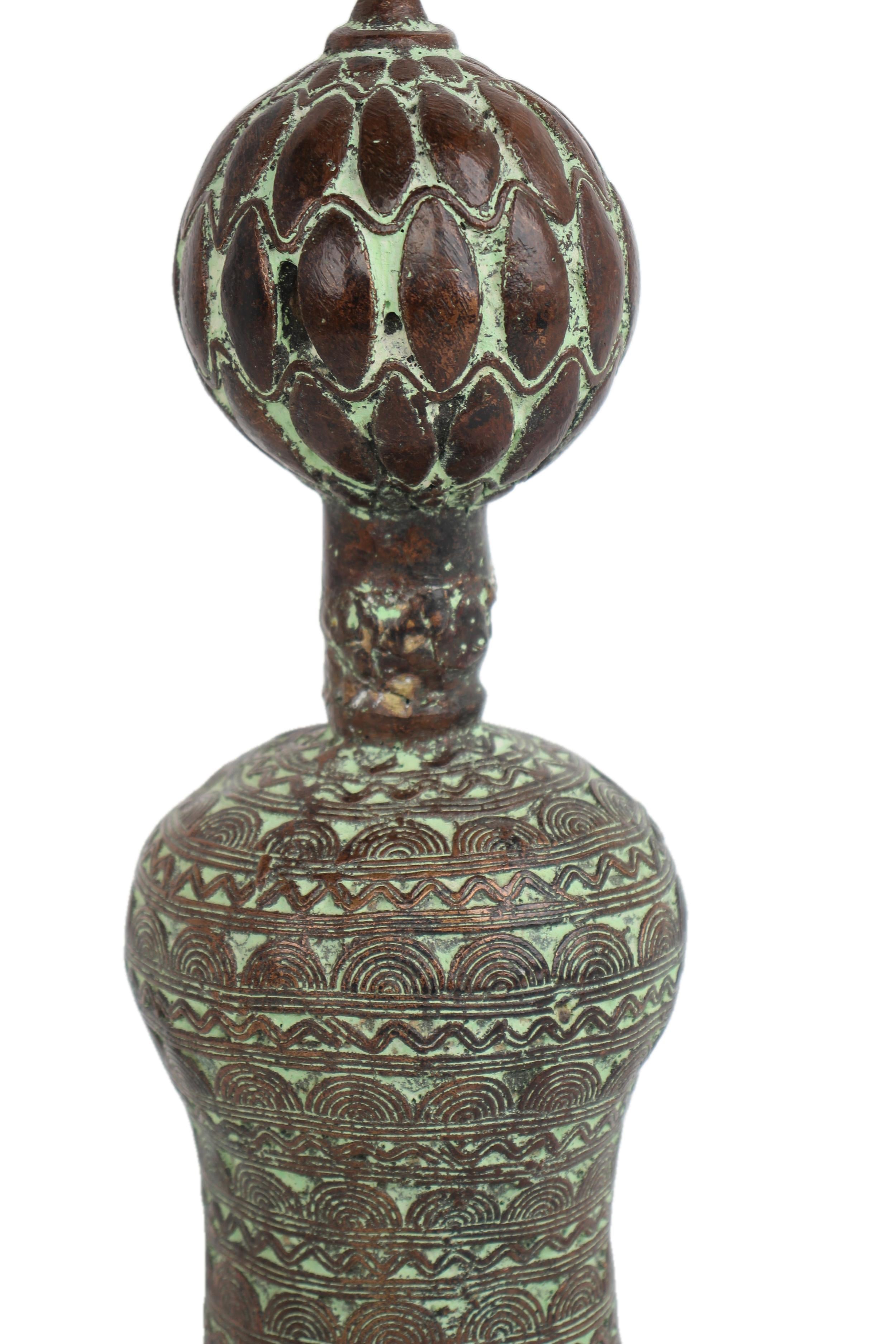 Sao/Kotoko Tribe Bronze Bell ~13.0" Tall - New 2025