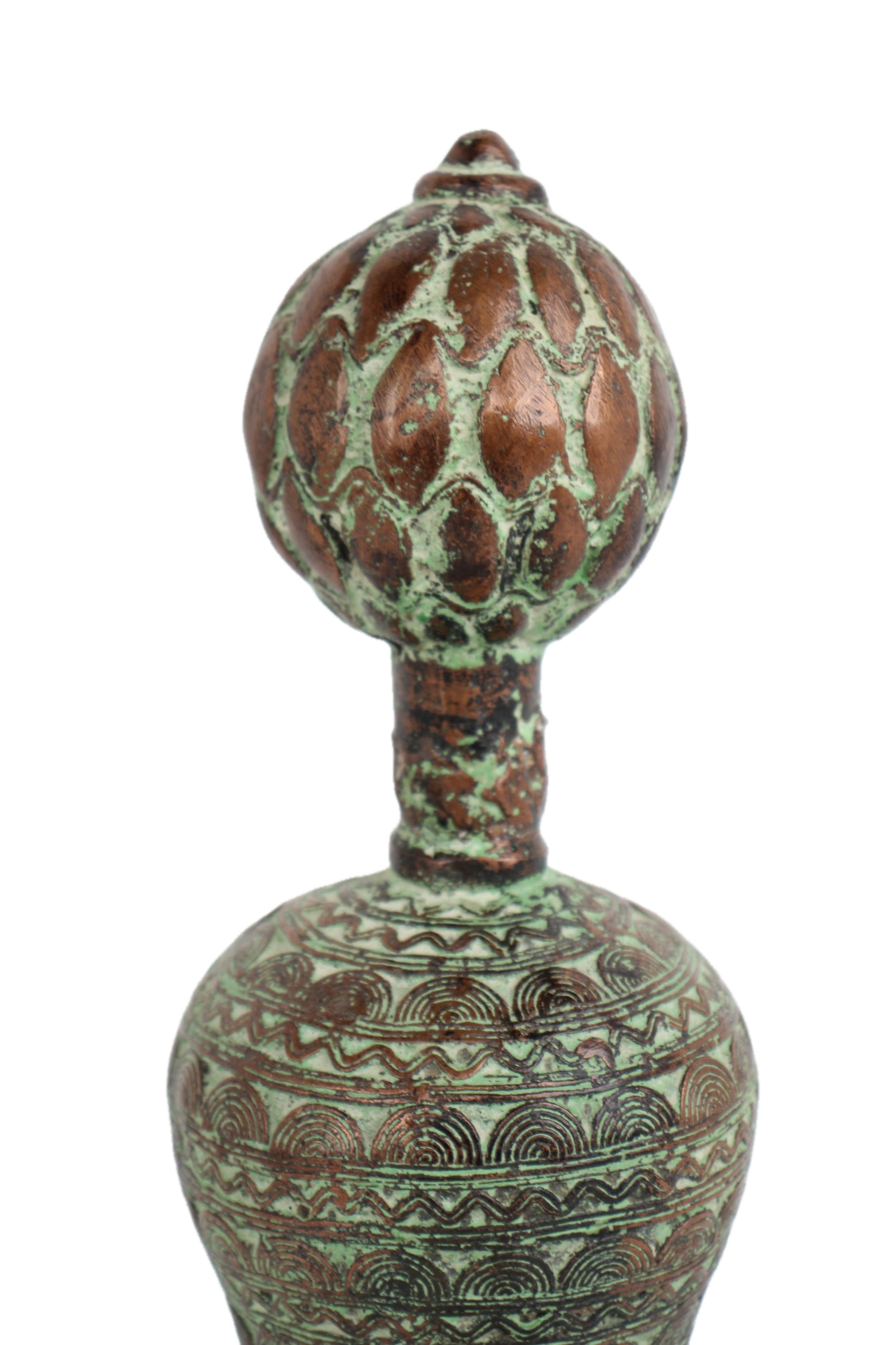 Sao/Kotoko Tribe Bronze Bell ~13.0" Tall - New 2025 - West African Artifacts