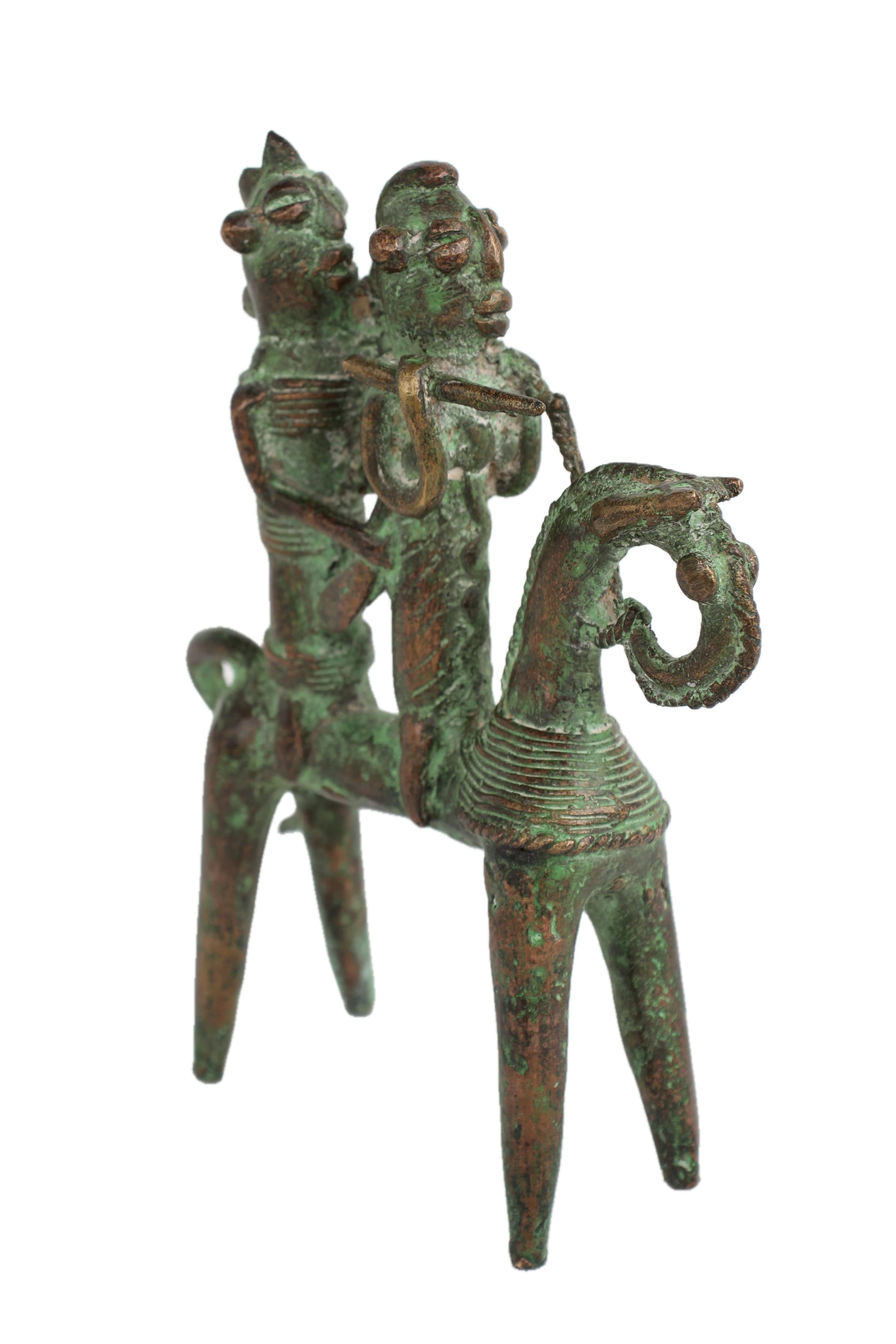 Sao/Kotoko Tribe Bronze Horsemen ~9.1" Tall - New 2025