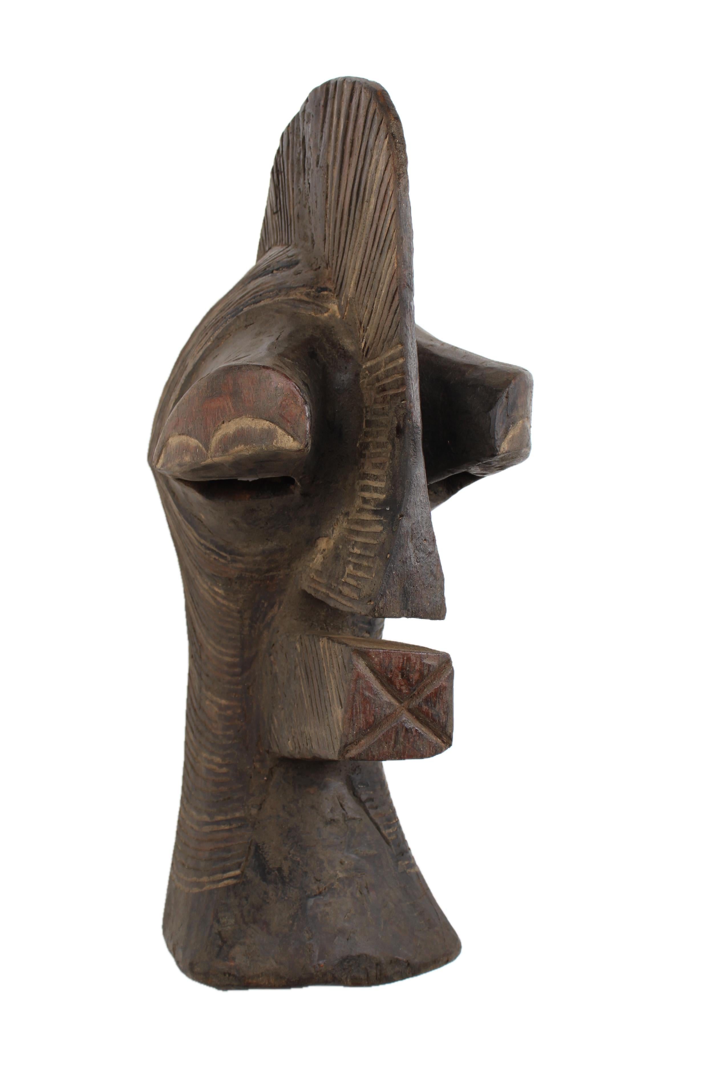 Basonge/Songye Tribe Mask ~26.8" Tall - New 2025 - West African Artifacts