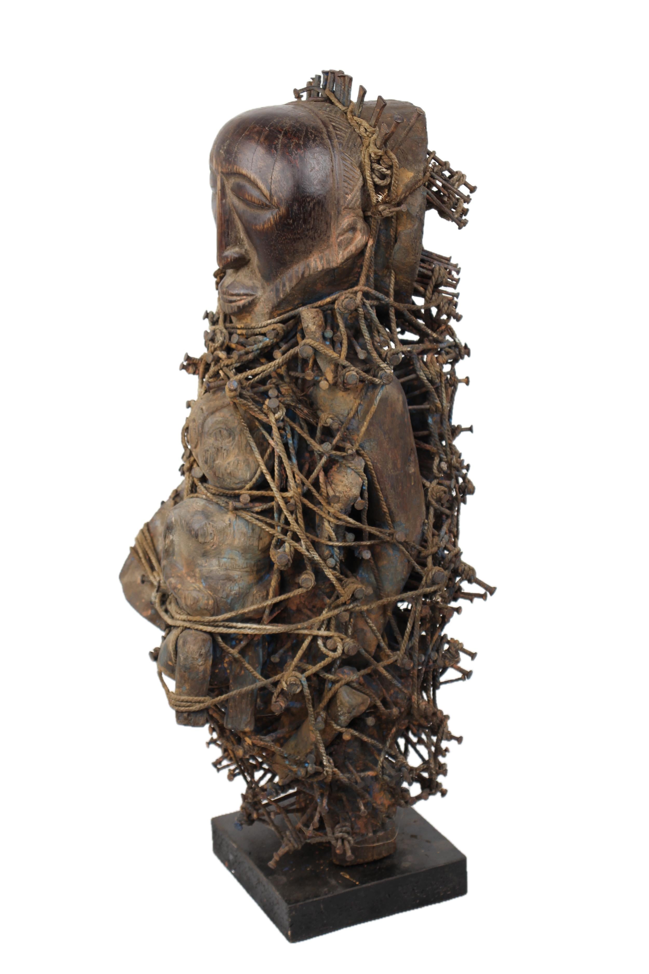 Basonge/Songye Tribe Statue ~26.4" Tall - New 2025 - West African Artifacts