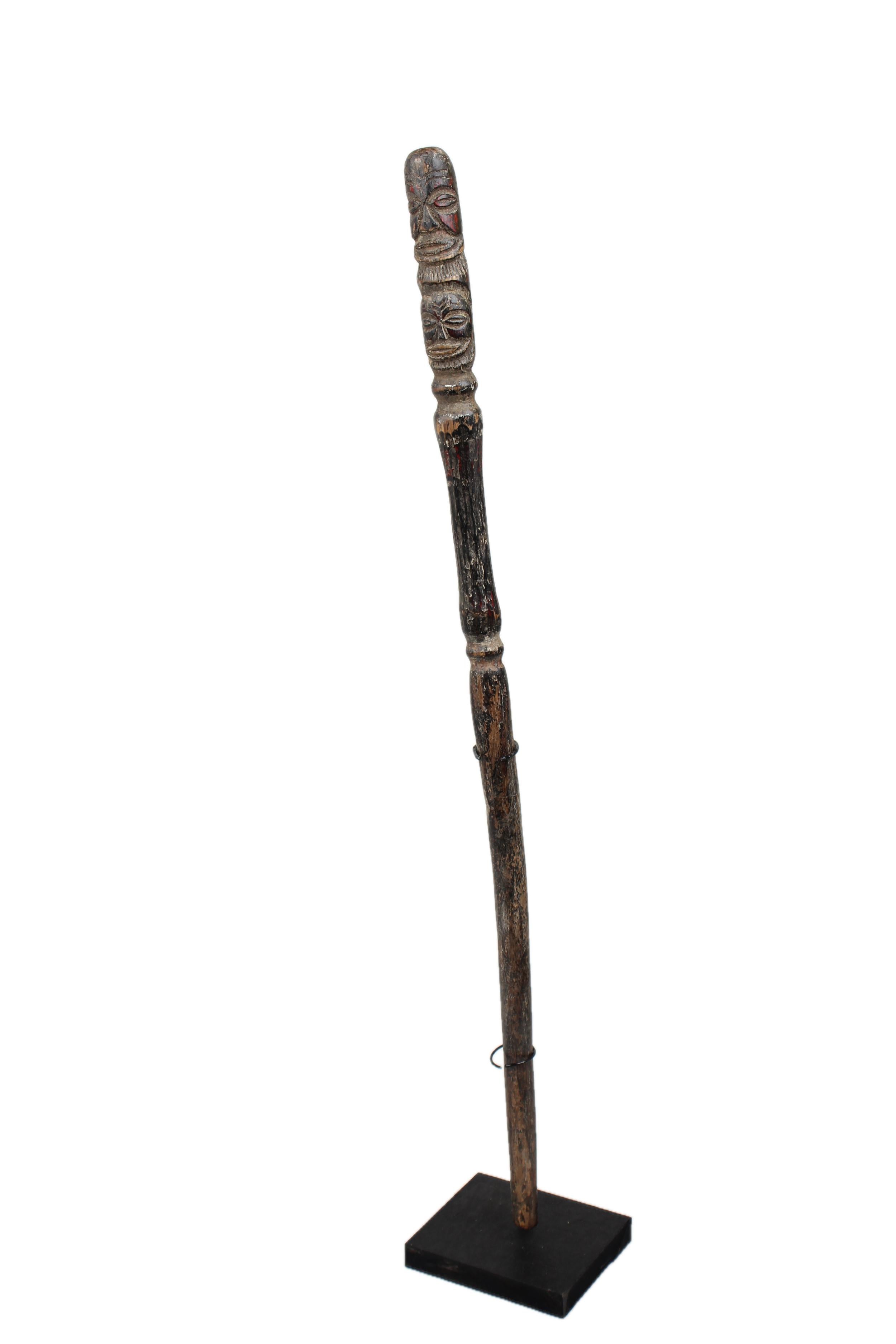 Igbo/Ibo Tribe Walking Stick ~35.8" Tall - New 2025 - West African Artifacts