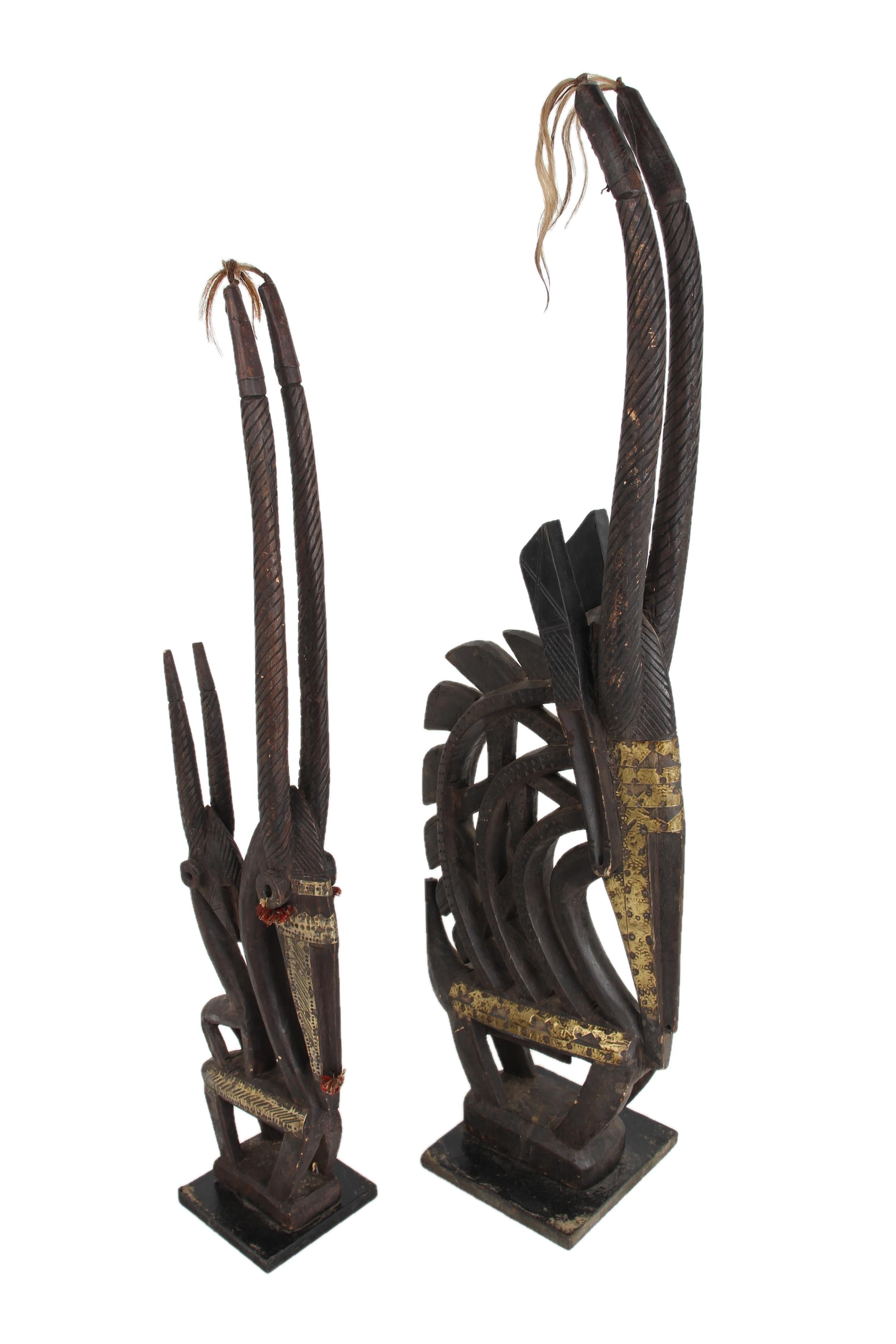 Bambara (Bamana) Tribe Chi Wara Figurine ~39.8" Tall - New 2025 - West African Artifacts