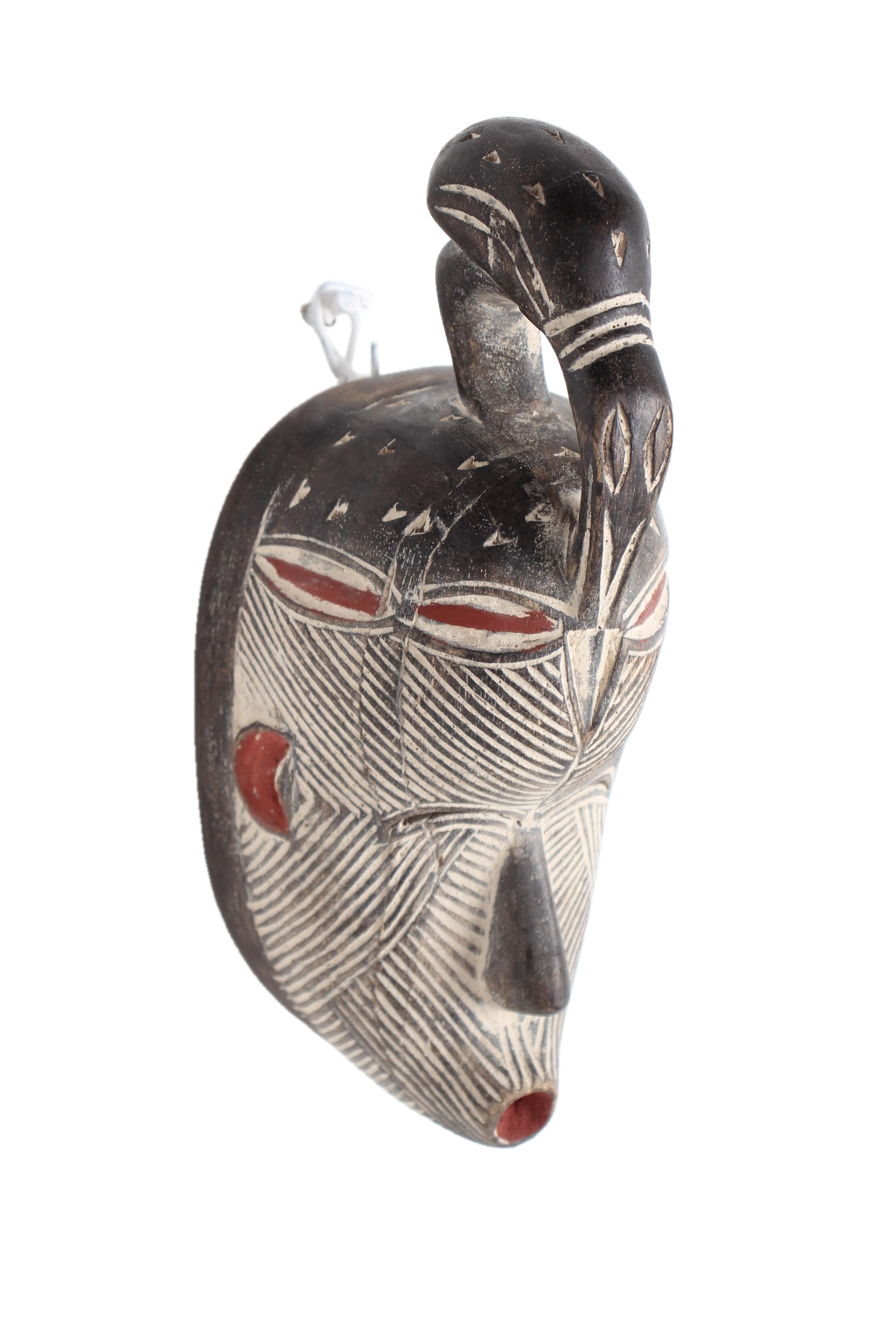 Senufo Tribe Mask ~12.2" Tall - New 2025