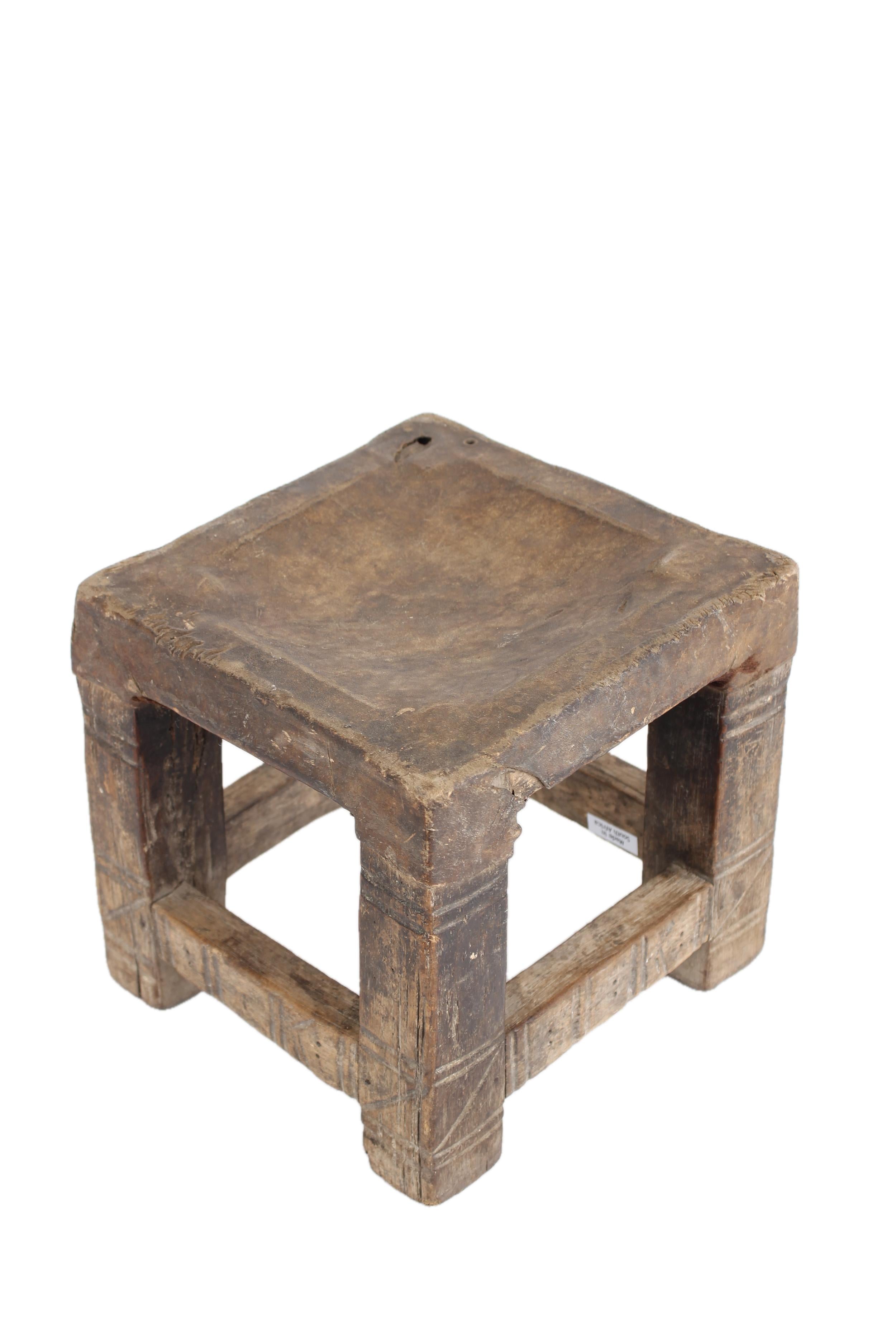 Tonga Tribe Stools ~9.8" Tall - New 2025