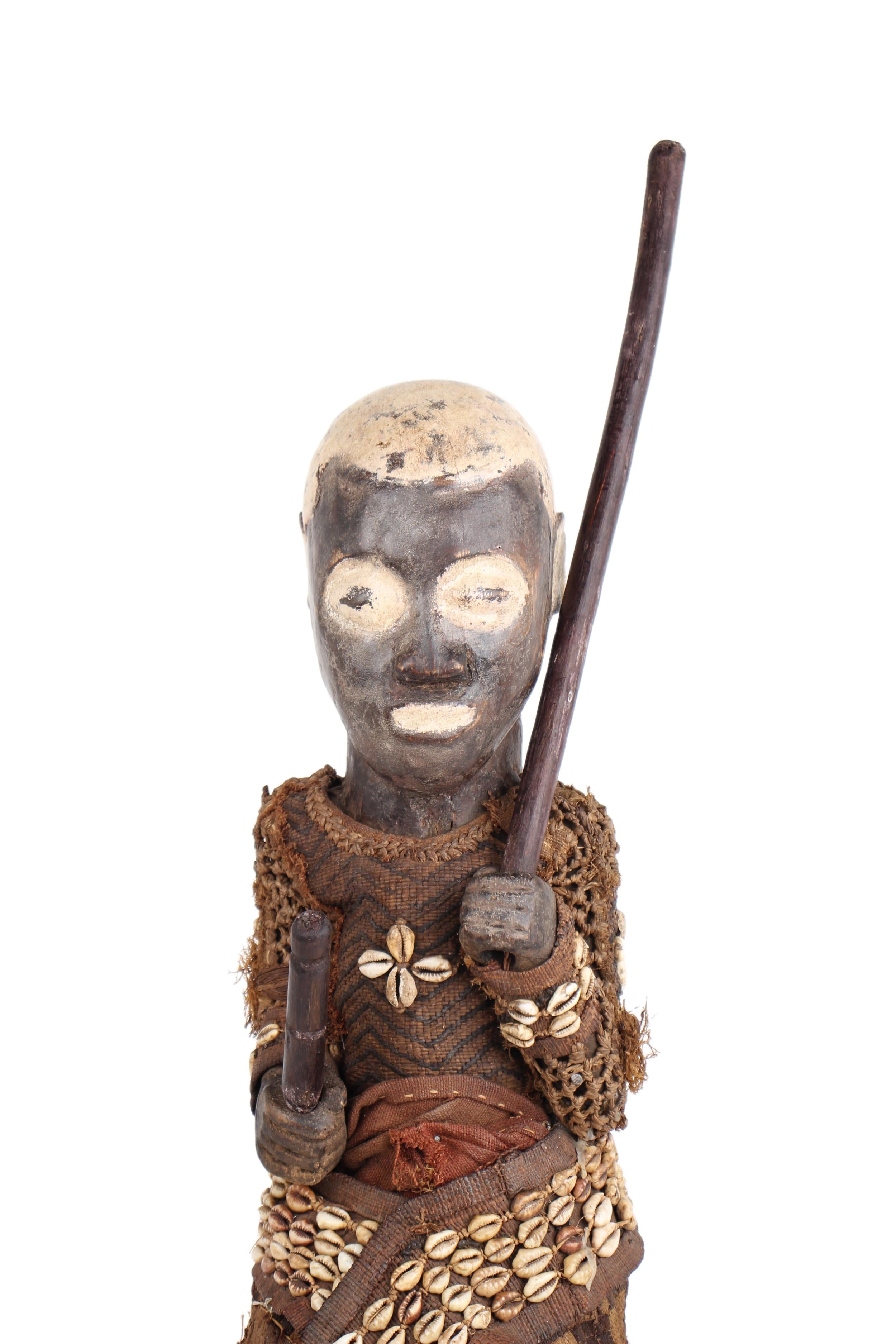 Kuba/Bakuba Tribe Fetish ~23.6" Tall - New 2025
