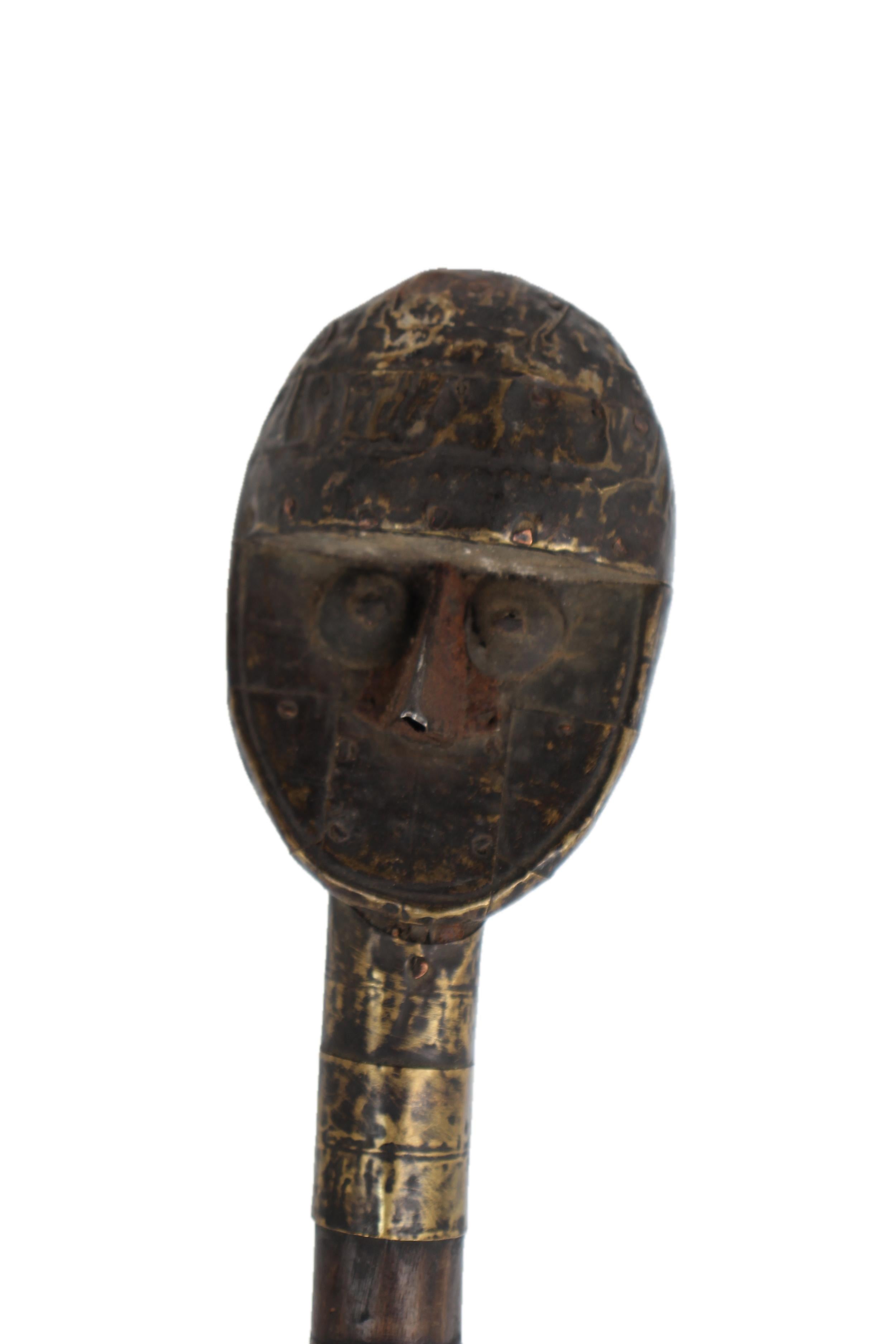 Bamileke Tribe Wooden Spoons ~16.9" Tall - New 2025