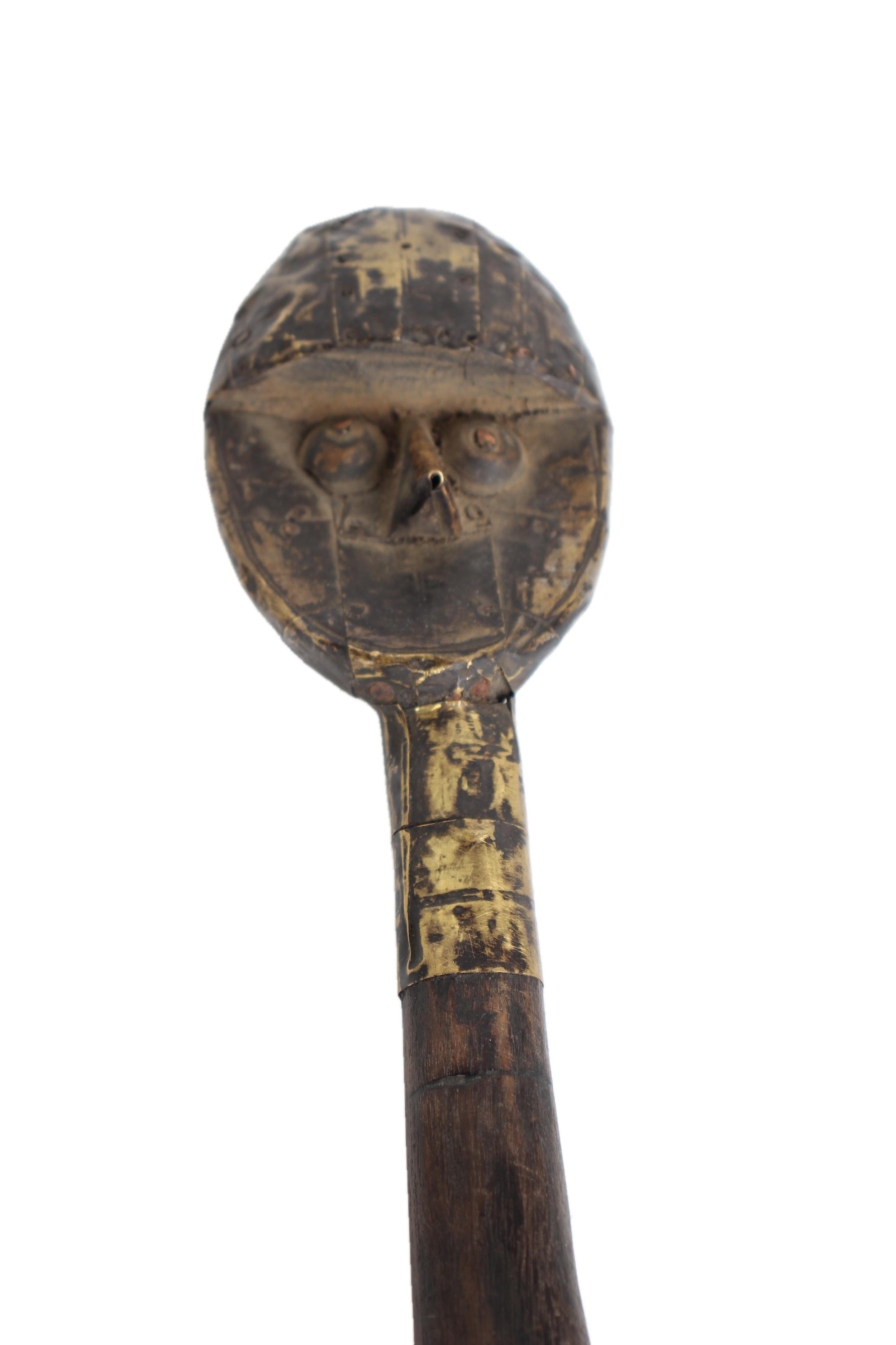 Bamileke Tribe Wooden Spoons ~17.3" Tall - New 2025