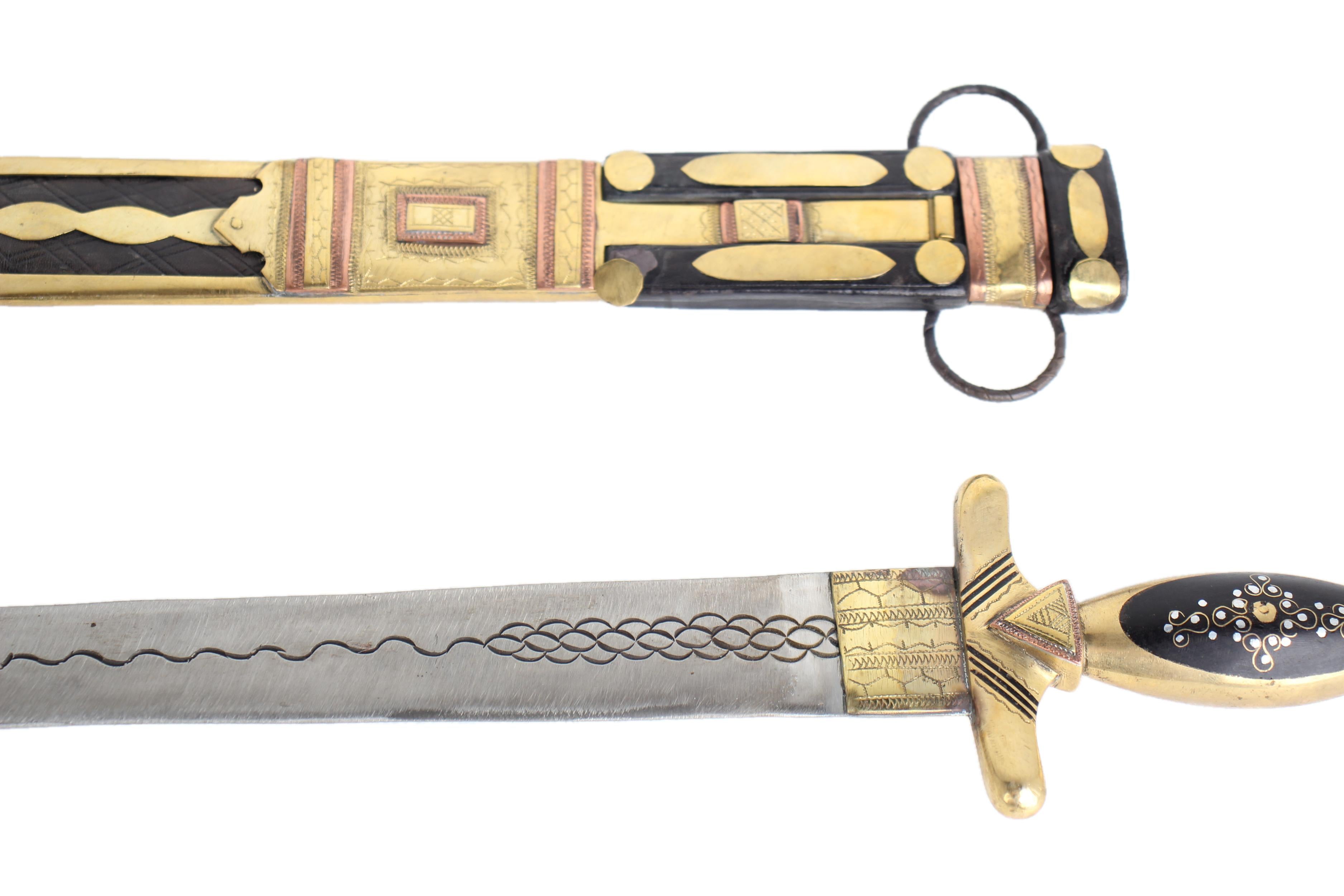 Tuareg Tribe Tuareg Tribe Daggers ~16.5" Tall - New 2025 - West African Artifacts