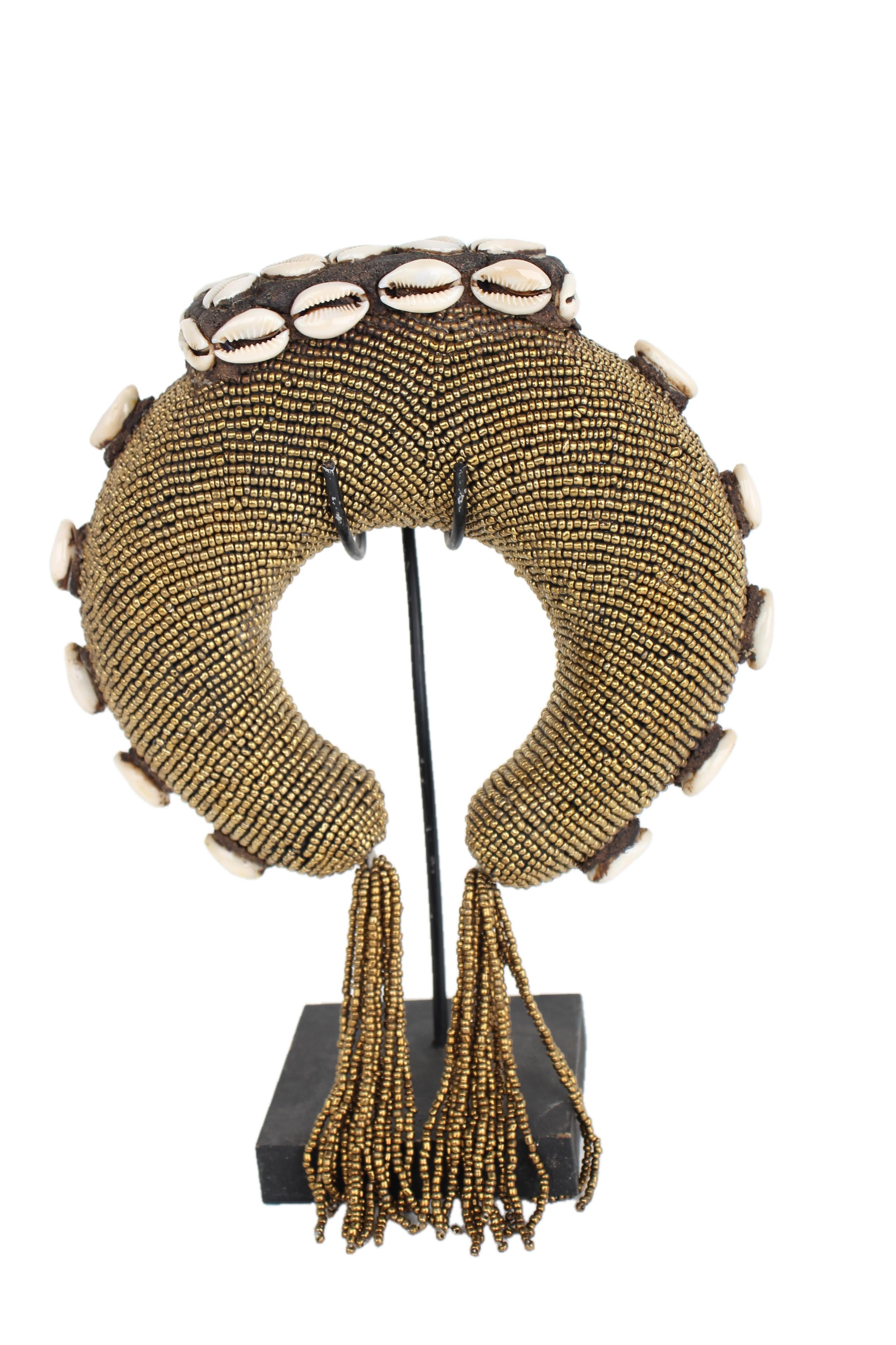 Tikar Tribe Beaded Bangles ~9.1" Tall - New 2025