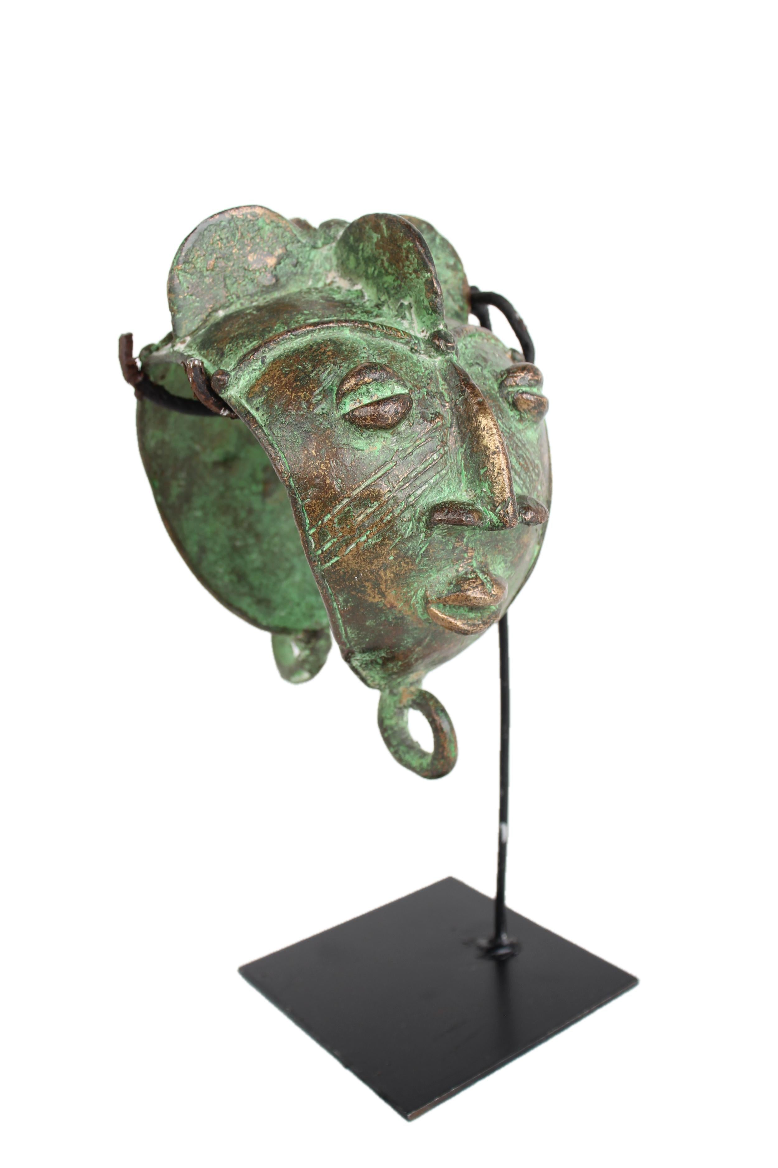 Kapsiki/Higi Tribe Bronze Currency ~6.3" Tall - New 2025 - West African Artifacts