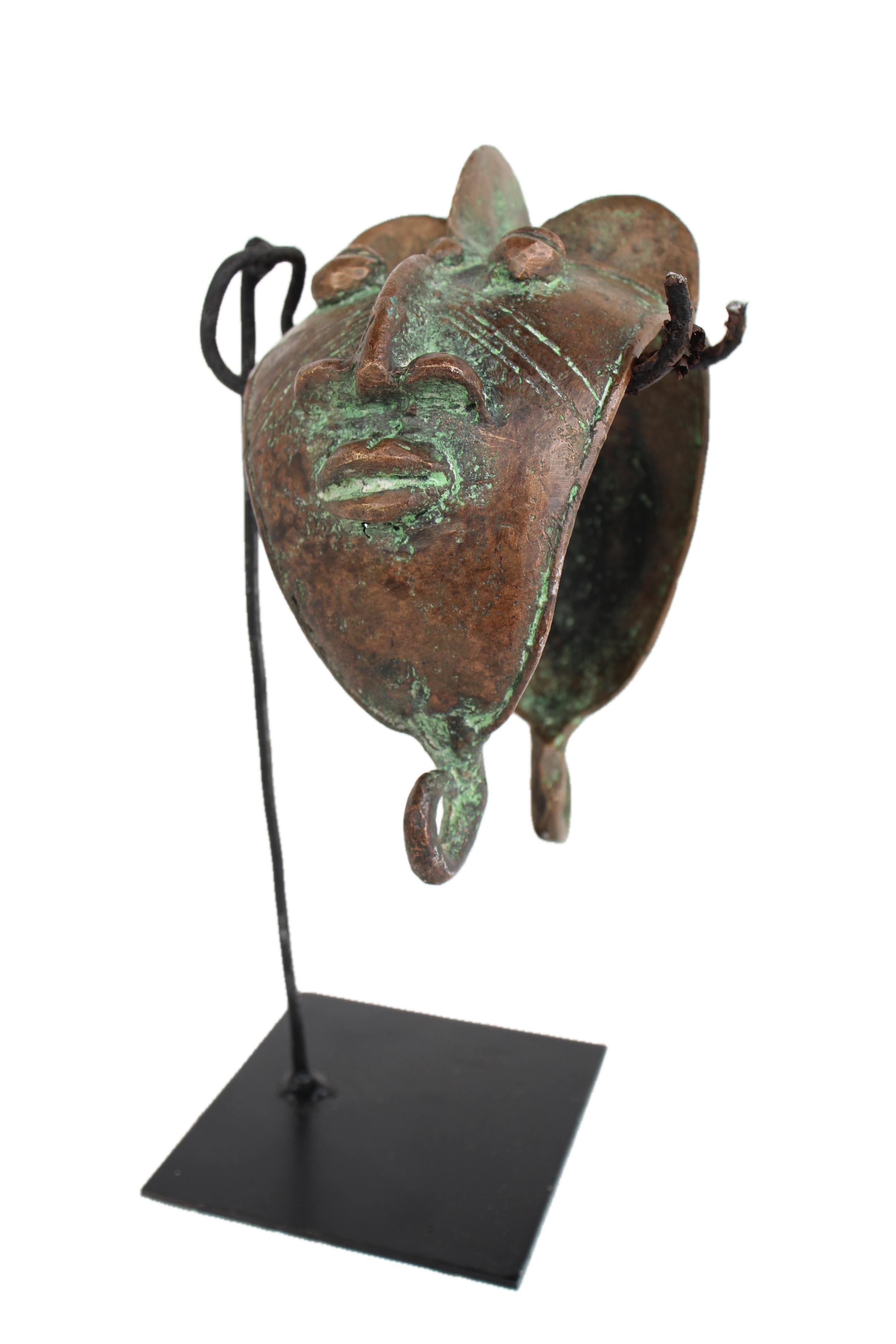 Kapsiki/Higi Tribe Bronze Currency ~7.1" Tall - New 2025 - West African Artifacts