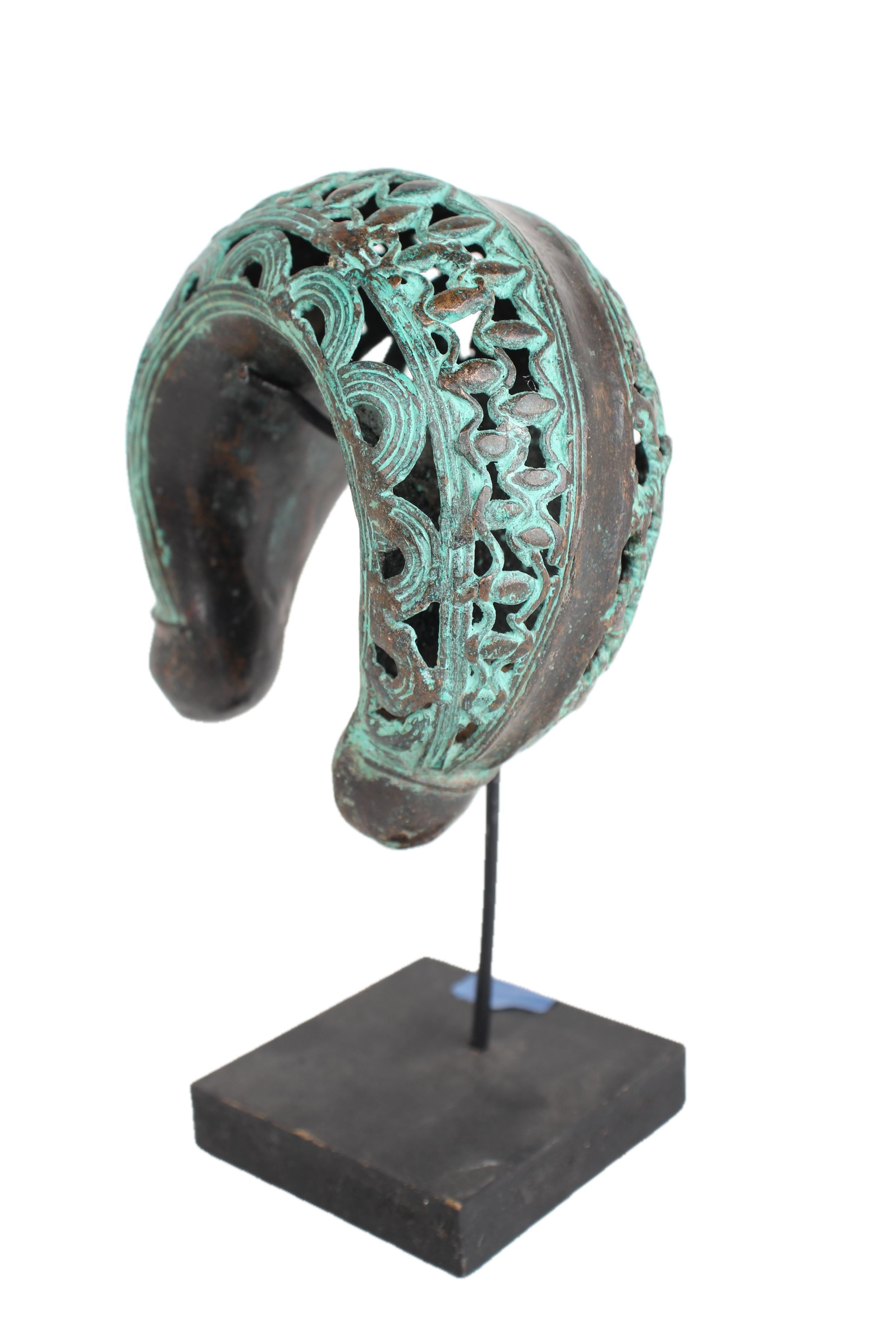 Kapsiki/Higi Tribe Bronze Currency ~5.5" Tall - New 2025 - West African Artifacts