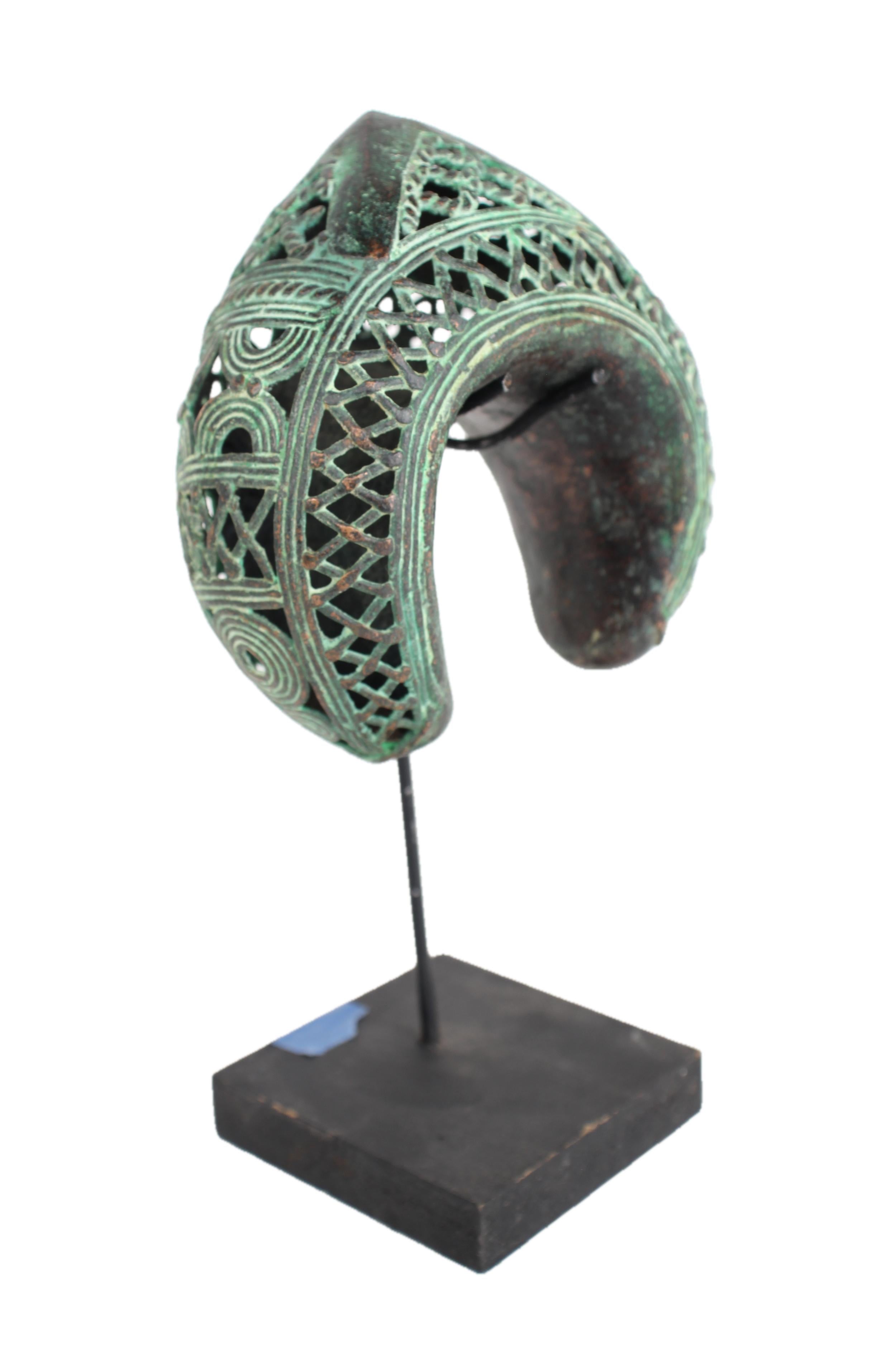 Kapsiki/Higi Tribe Bronze Currency ~5.5" Tall - New 2025 - West African Artifacts