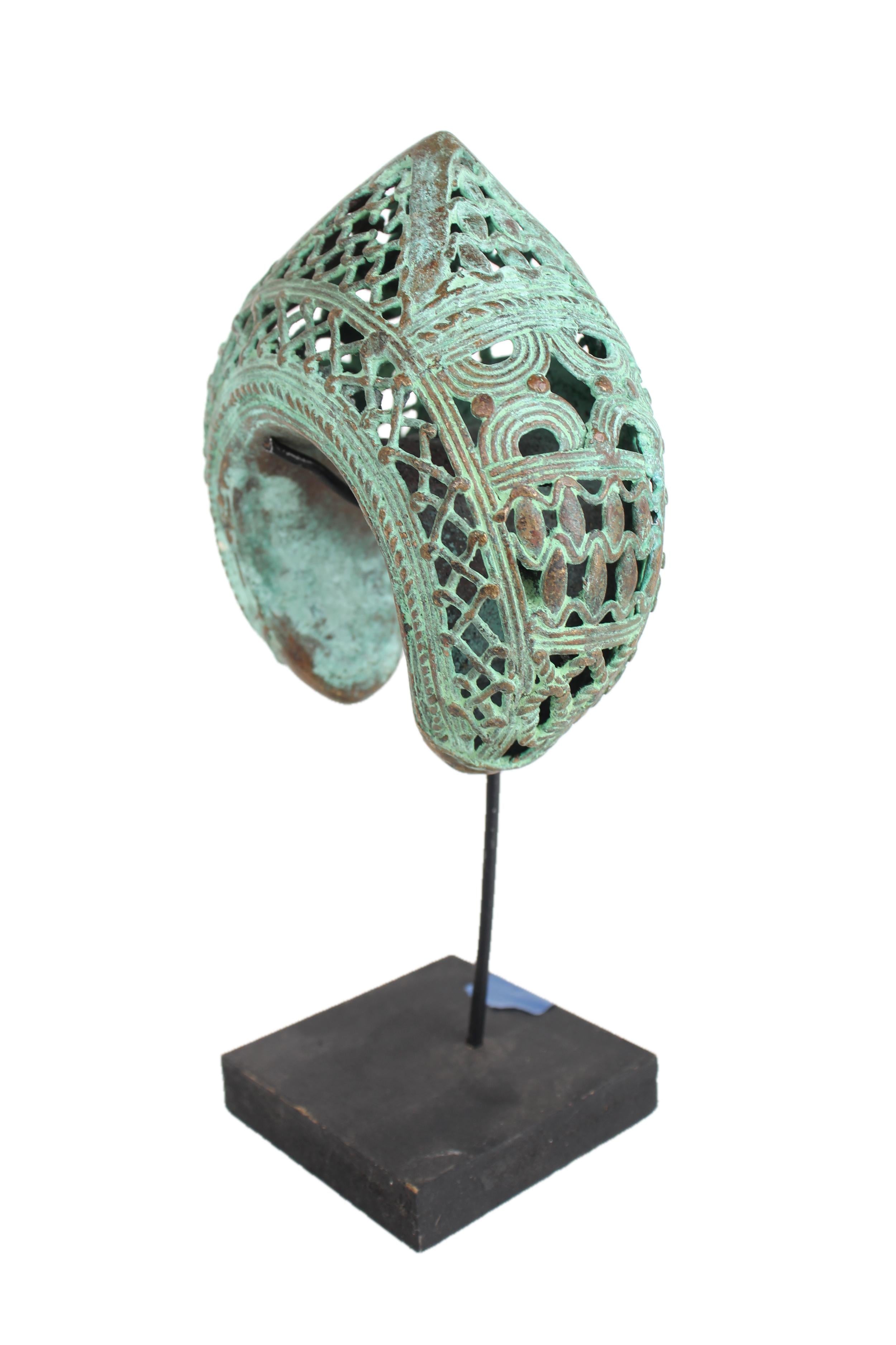 Kapsiki/Higi Tribe Bronze Currency ~5.5" Tall - New 2025 - West African Artifacts