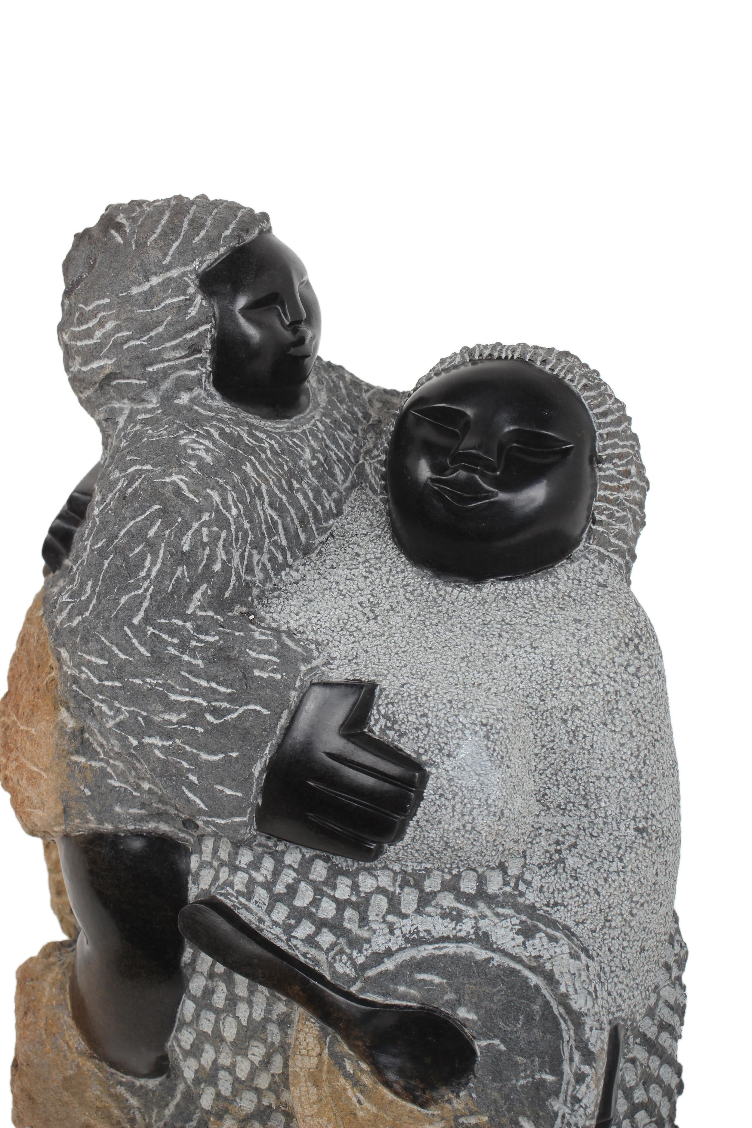 Shona Tribe Springstone Fat Mamas ~24.8" Tall - New 2025