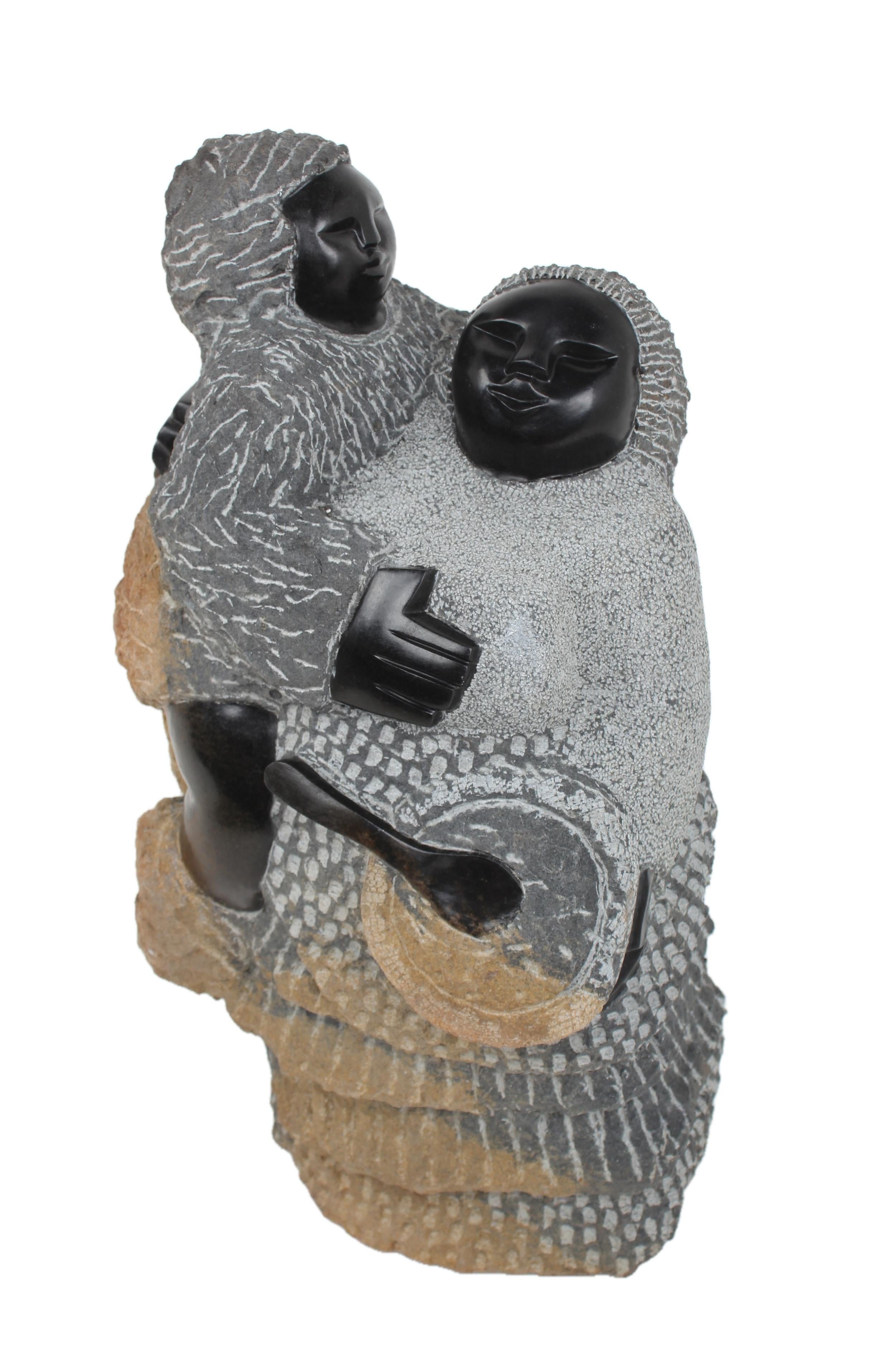 Shona Tribe Springstone Fat Mamas ~24.8" Tall - New 2025 - Shona Stone