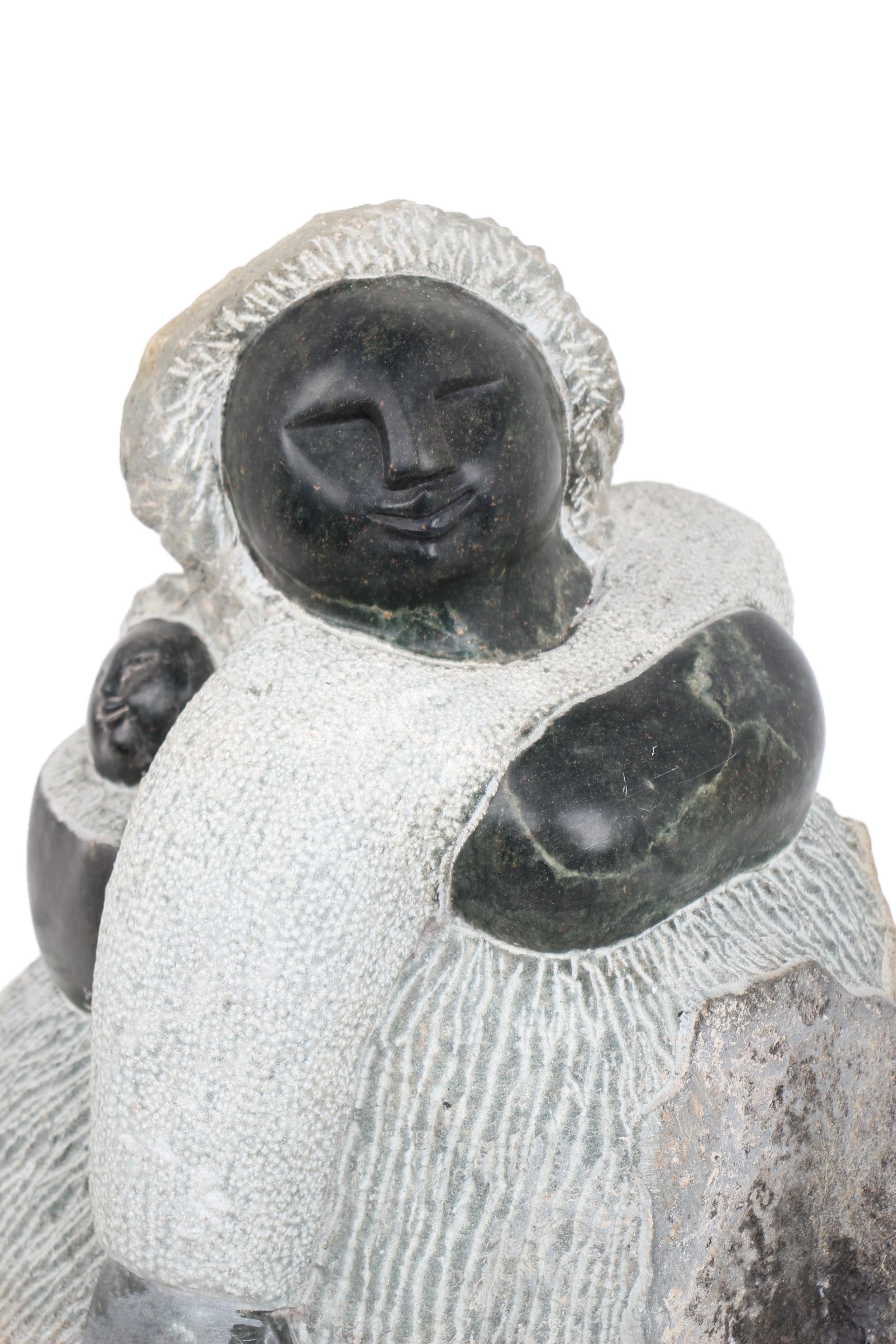 Shona Tribe Springstone Fat Mamas ~24.4" Tall - New 2025