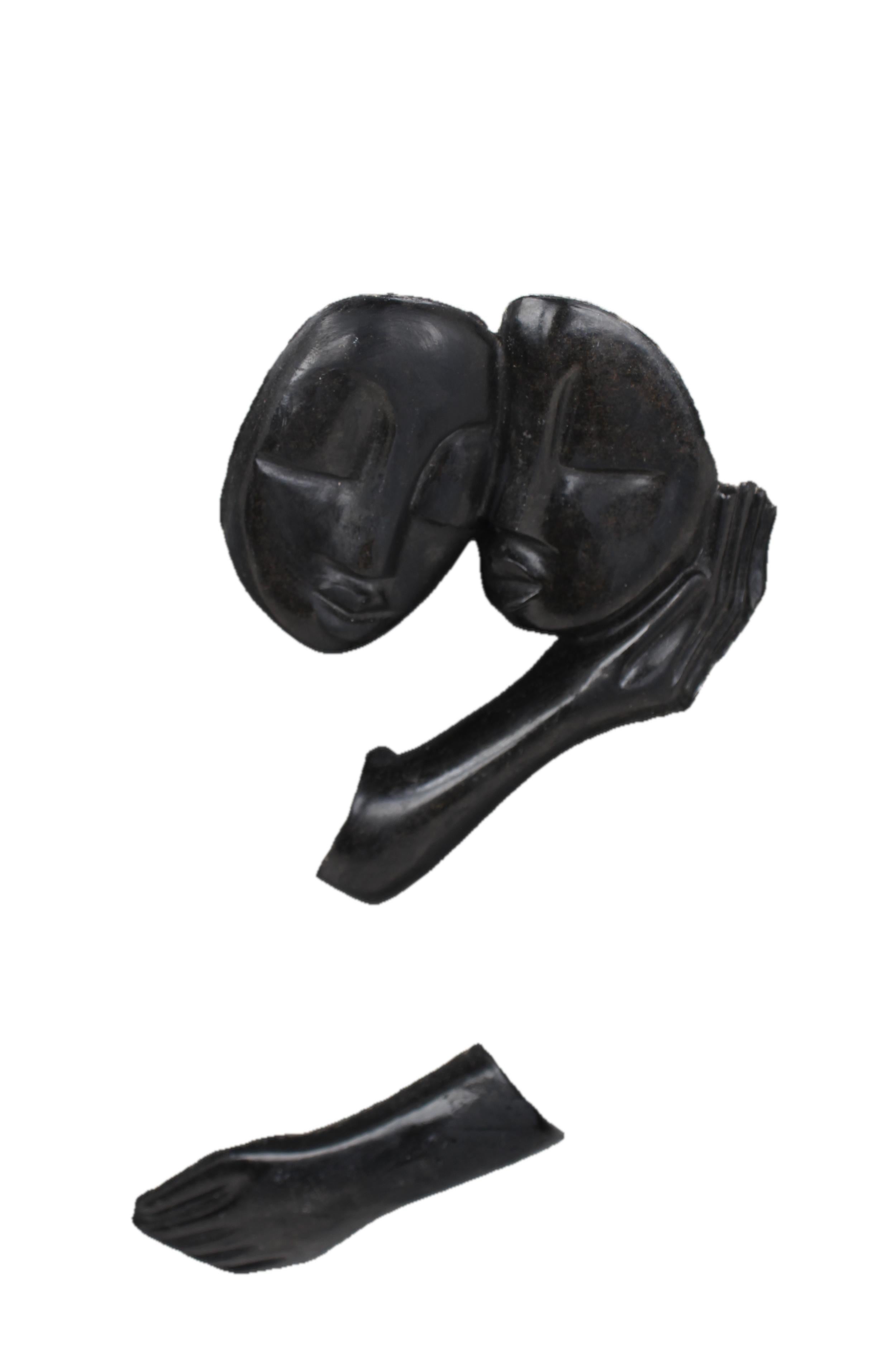 Shona Tribe Springstone Mother and Child ~20.1" Tall - New 2025 - Shona Stone